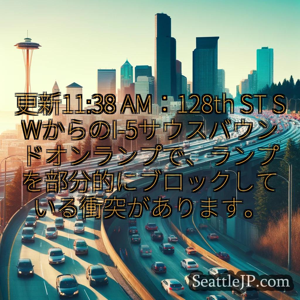 シアトル交通ニュース 更新11:38 AM：128th ST