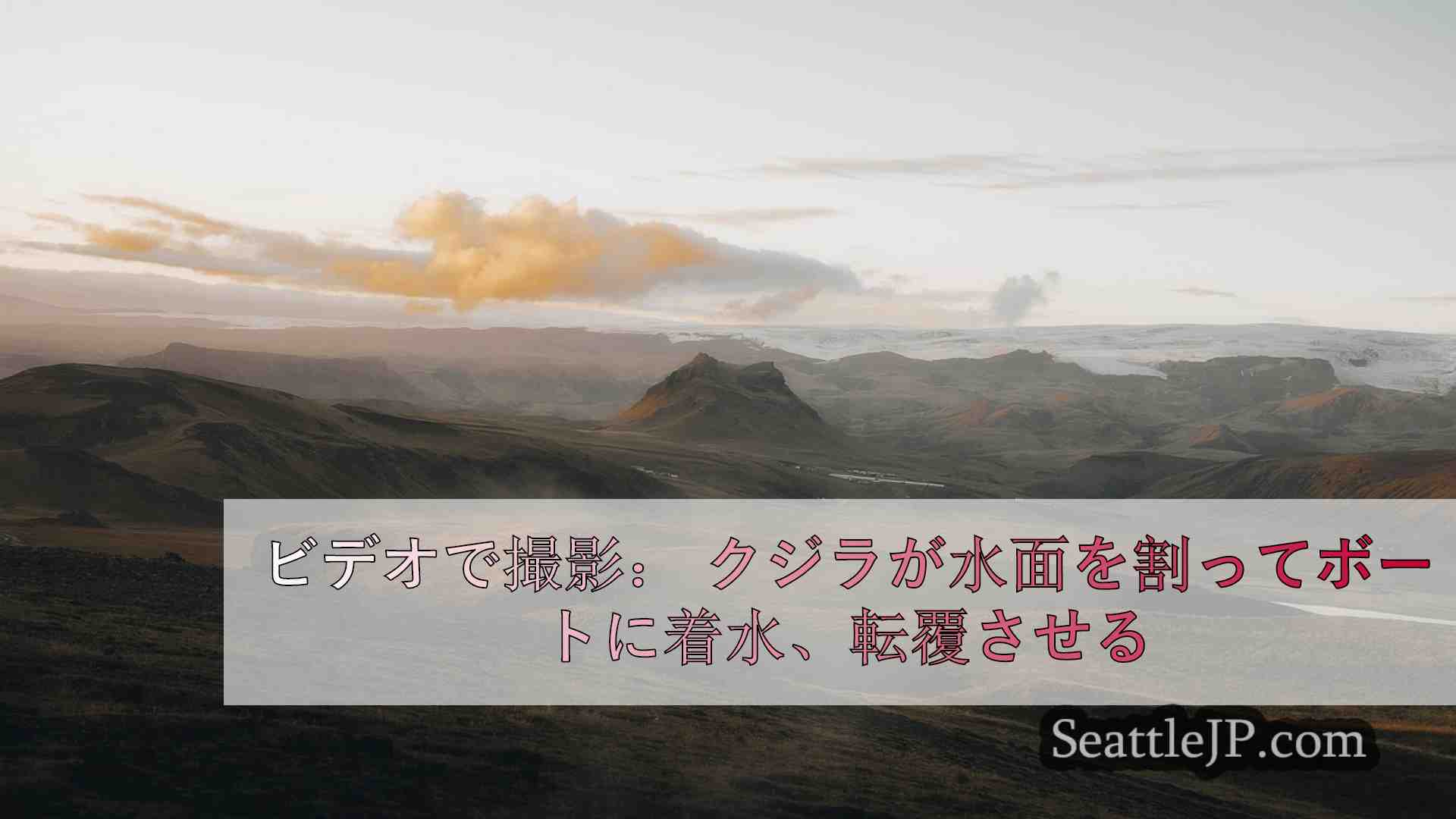 シアトルニュース SeattleJP