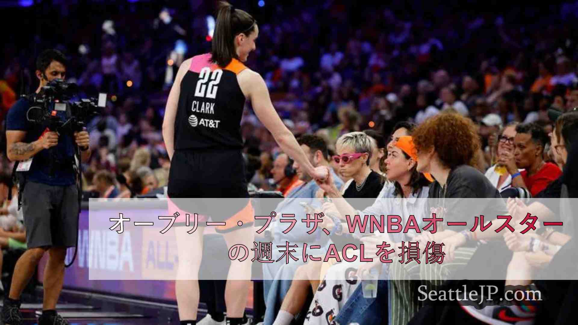 オーブリー・プラザ、WNBAオールスターの週末にACLを損傷