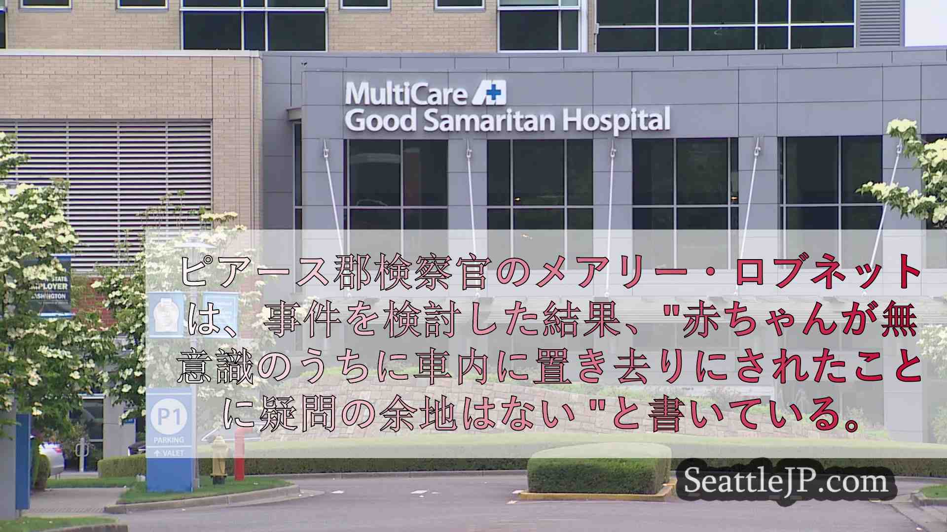 ピュアラップで高温の車内で死亡した1歳児の親に不起訴処分