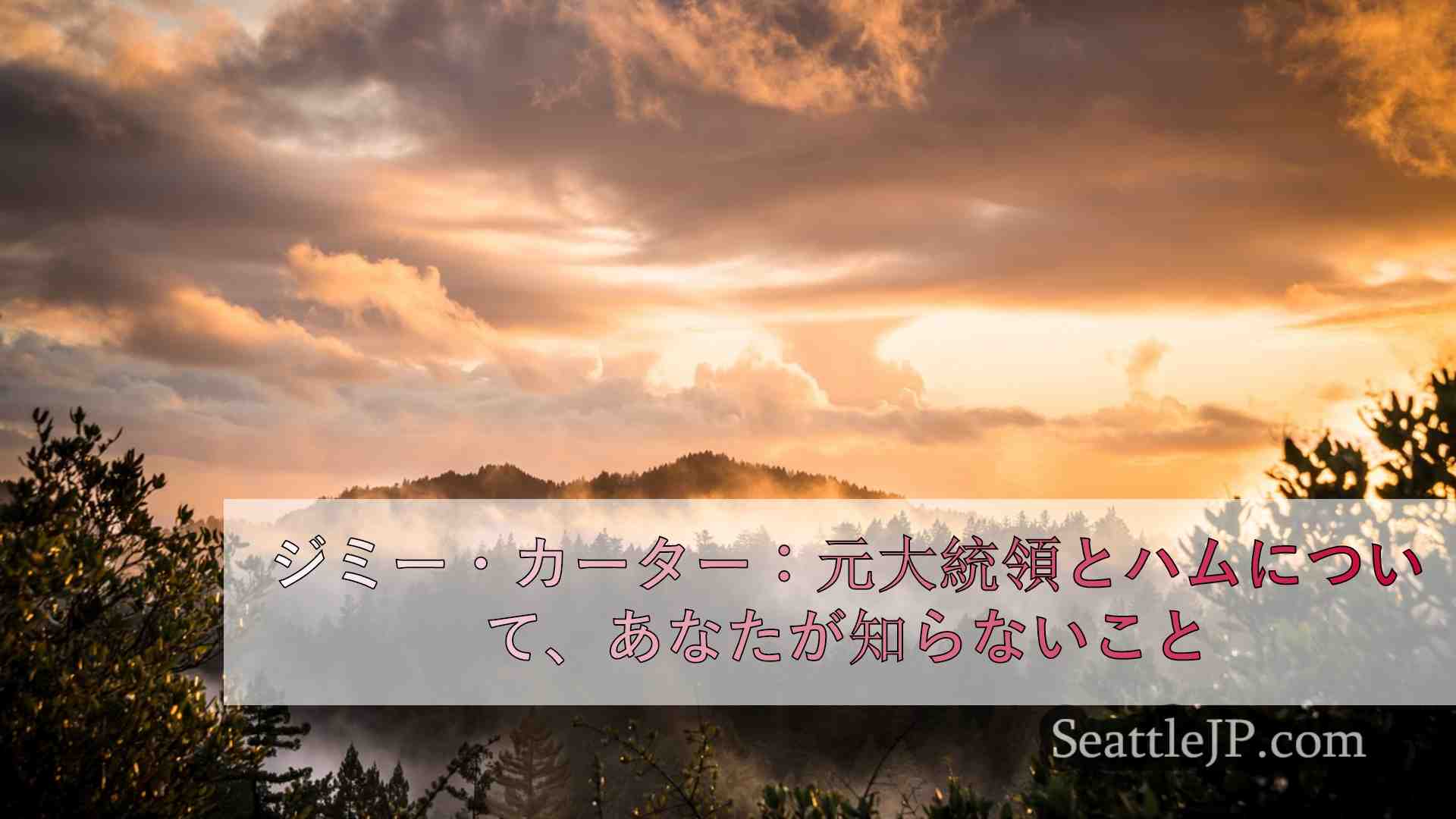 シアトルニュース SeattleJP