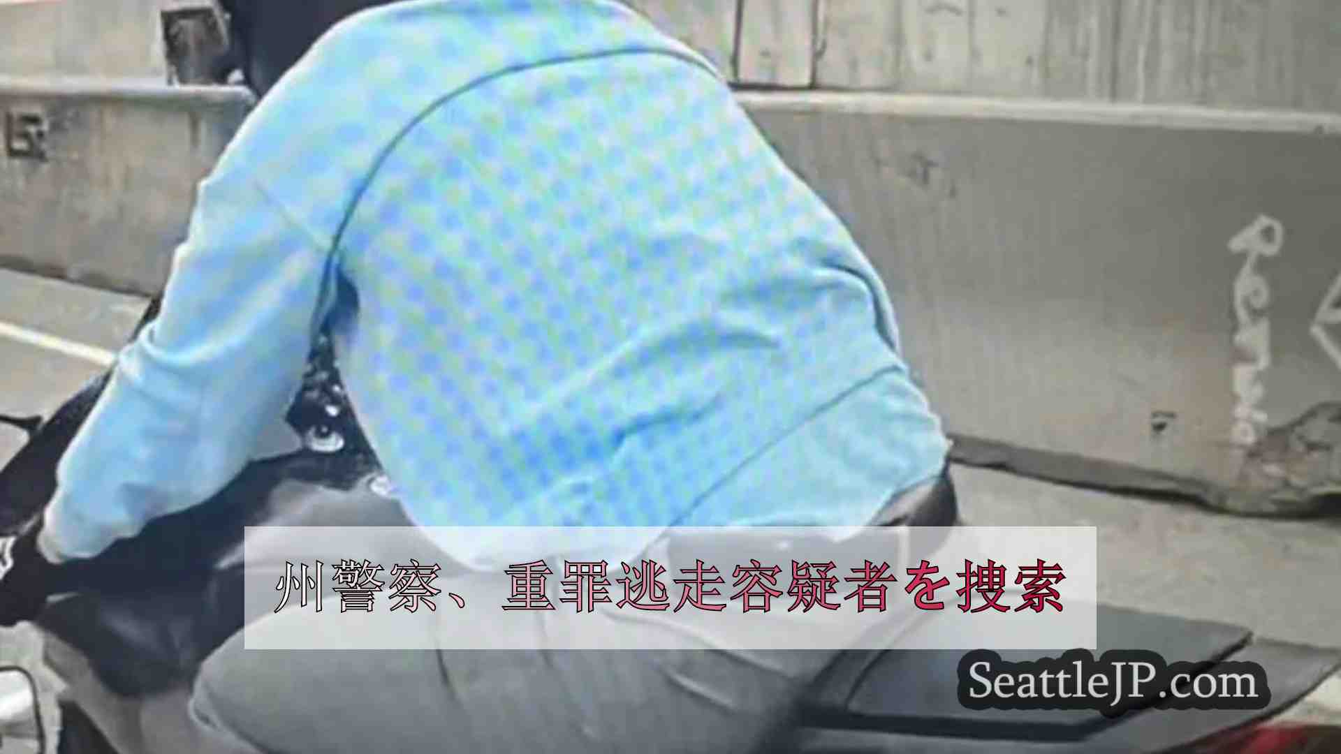 州警察、重罪逃走容疑者を捜索