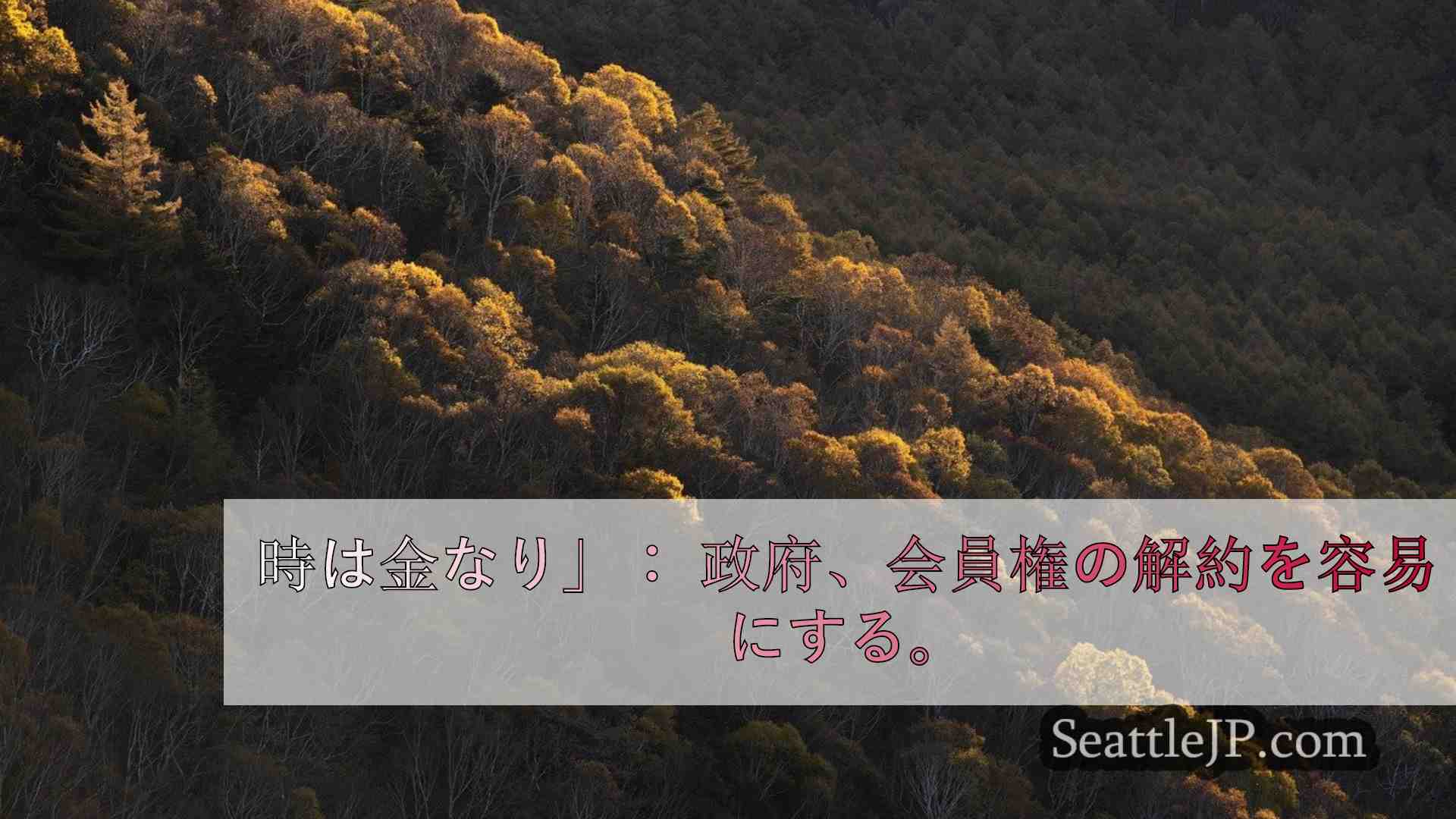 シアトルニュース SeattleJP