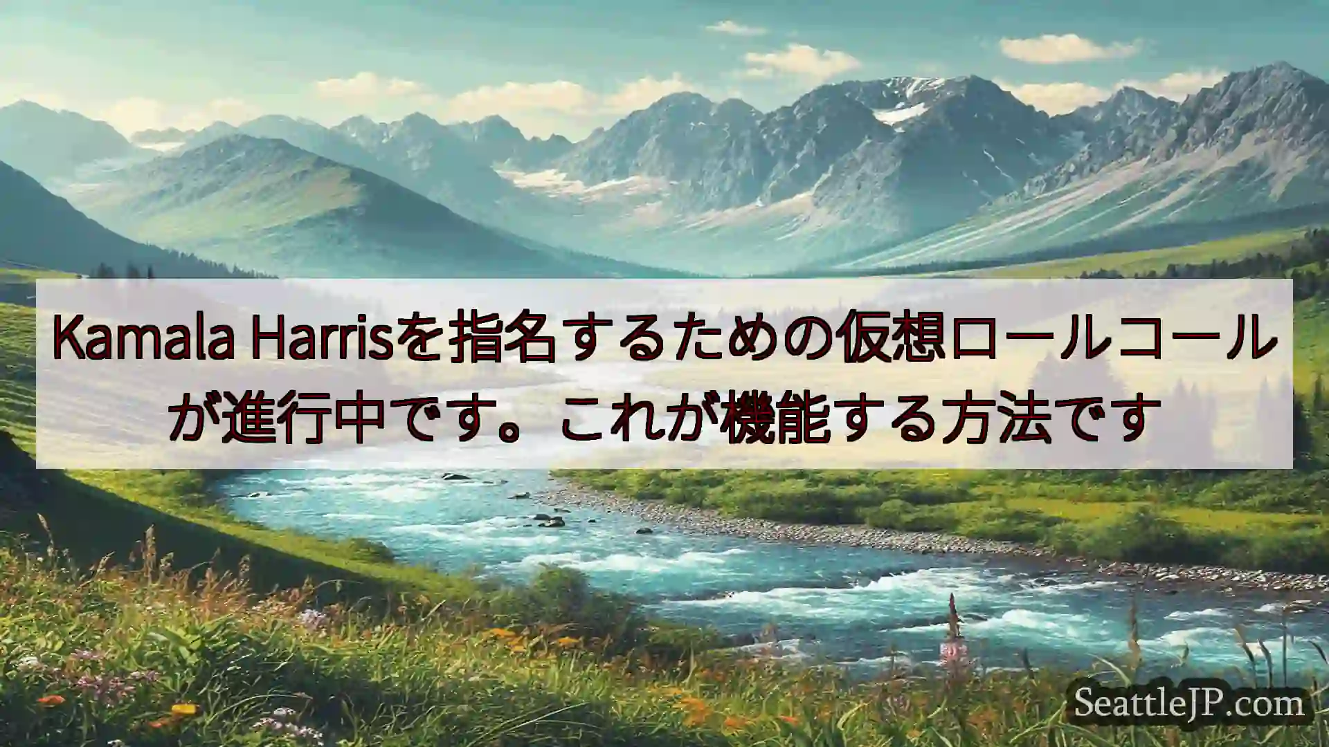 シアトルニュース Kamala