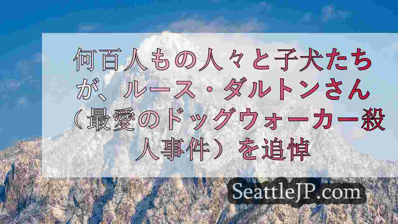 シアトルニュース SeattleJP