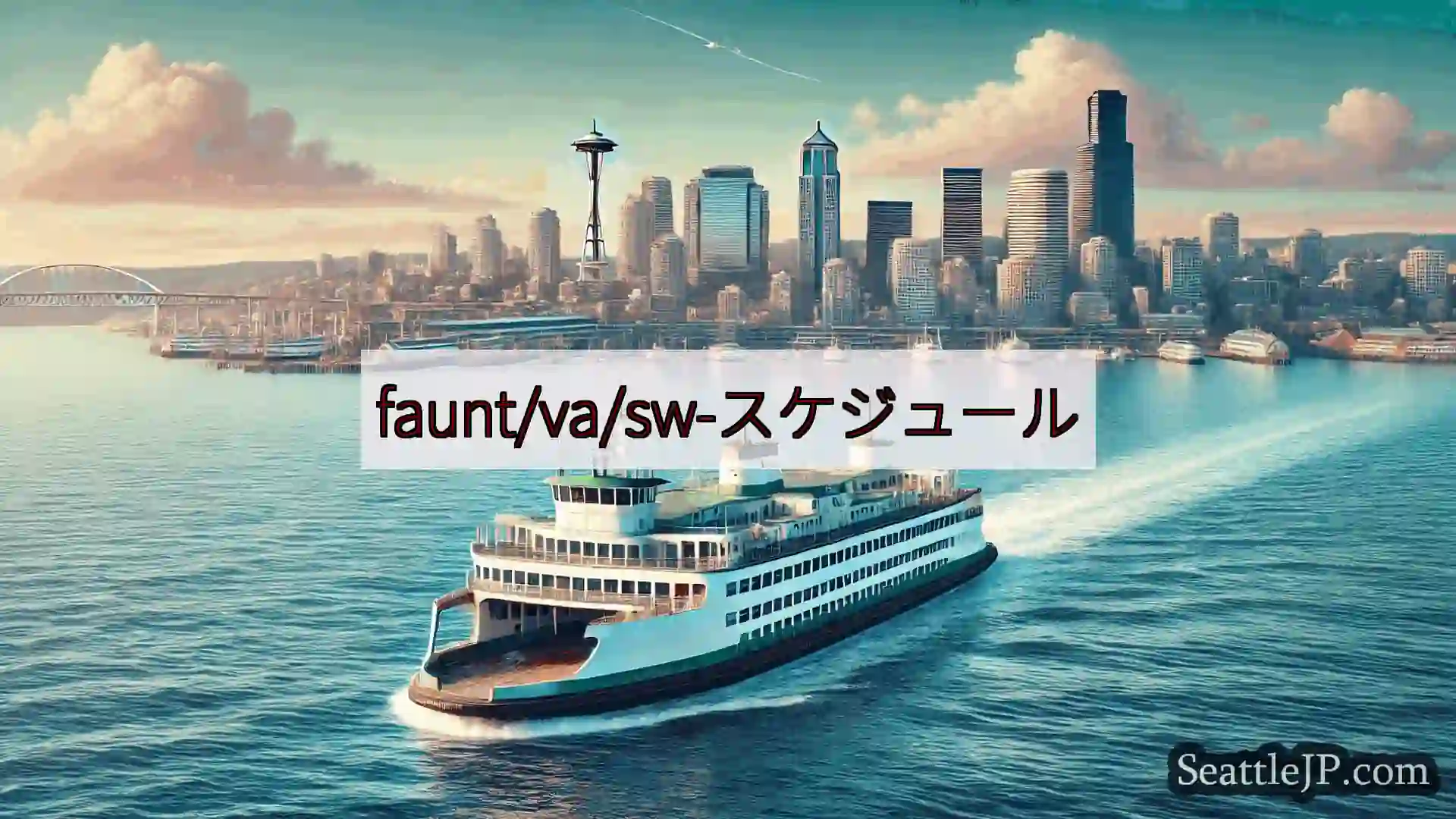 シアトルフェリーニュース faunt/va/sw-スケジュールhttps://wsdot.com