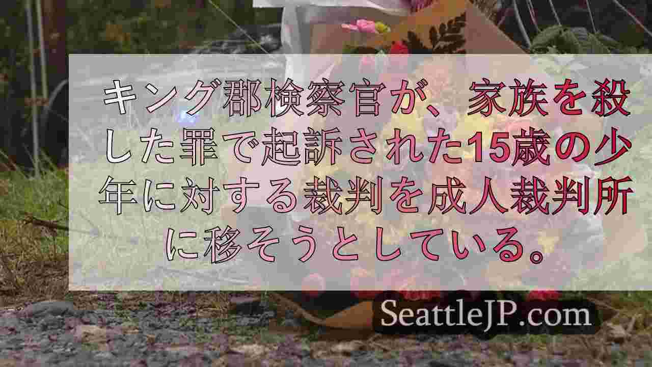 検察、家族殺害で起訴されたフォール市の若者を成人法廷に移すよう求める