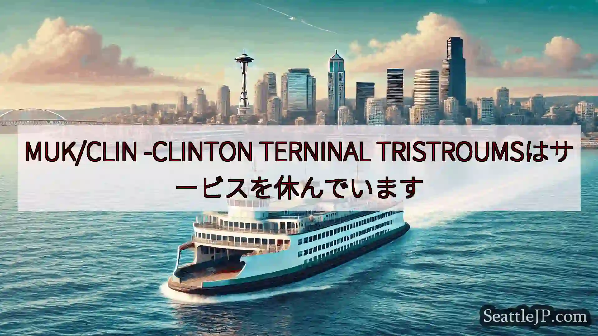 シアトルフェリーニュース MUK/CLIN -CLINTON TERNINAL