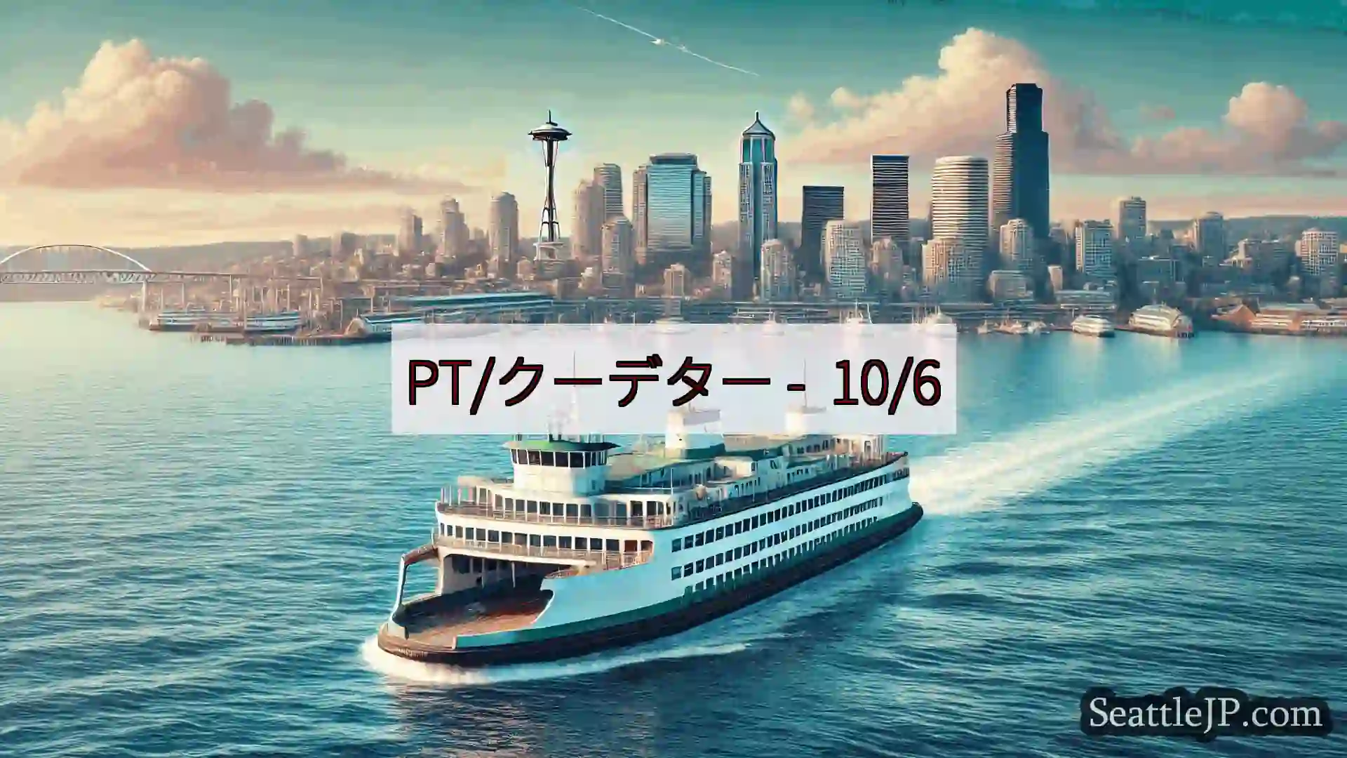 シアトルフェリーニュース PT/クーデター - 10/6