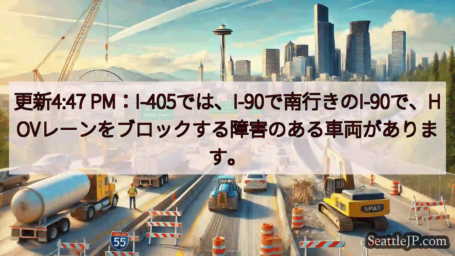 シアトル交通ニュース 更新4:47