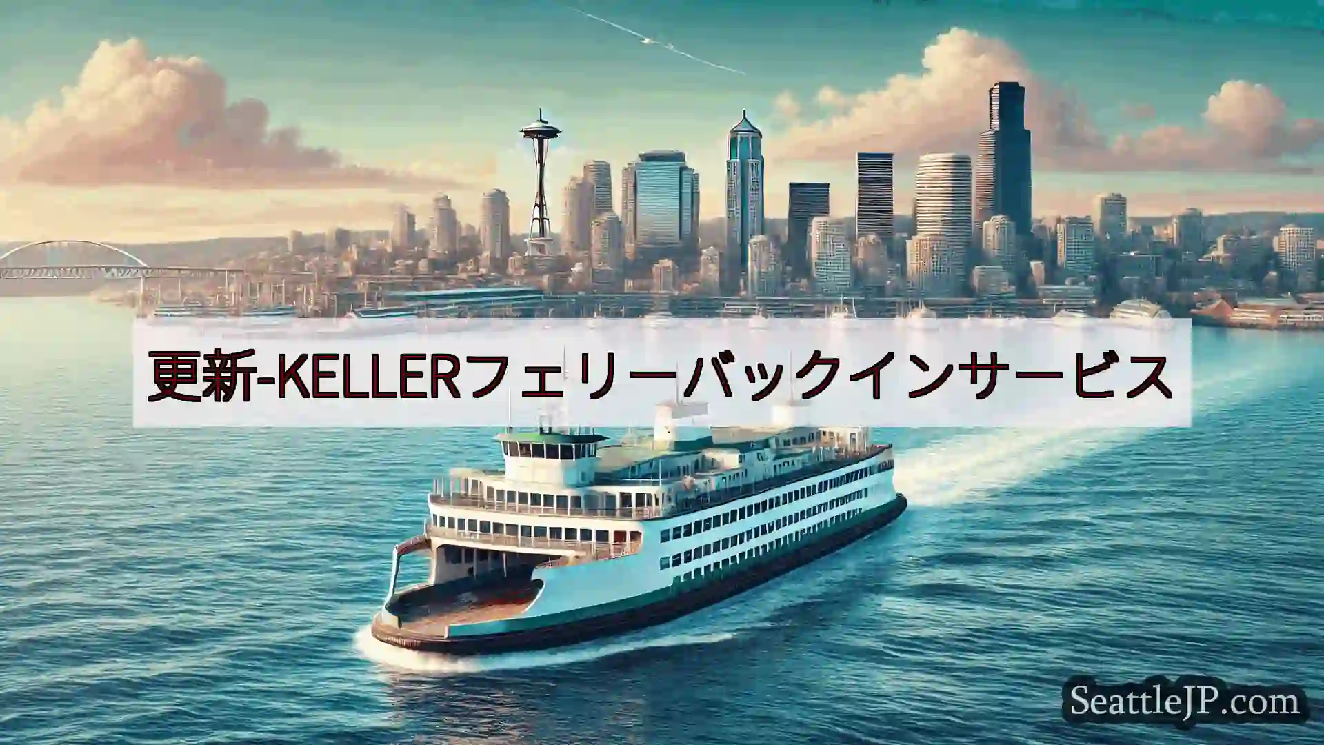 シアトルフェリーニュース 更新-KELLERフェリーバックインサービスhttps://wsdot