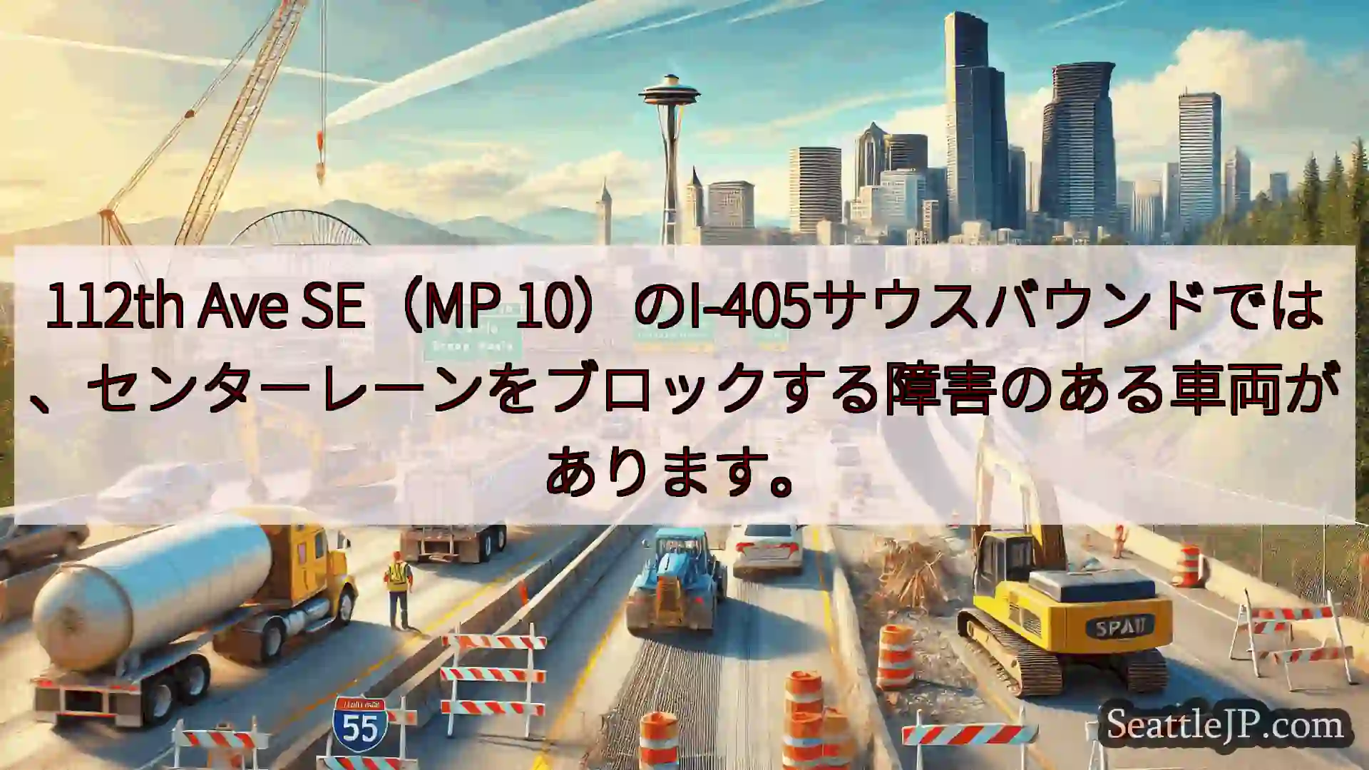 シアトル交通ニュース 112th Ave SE（MP