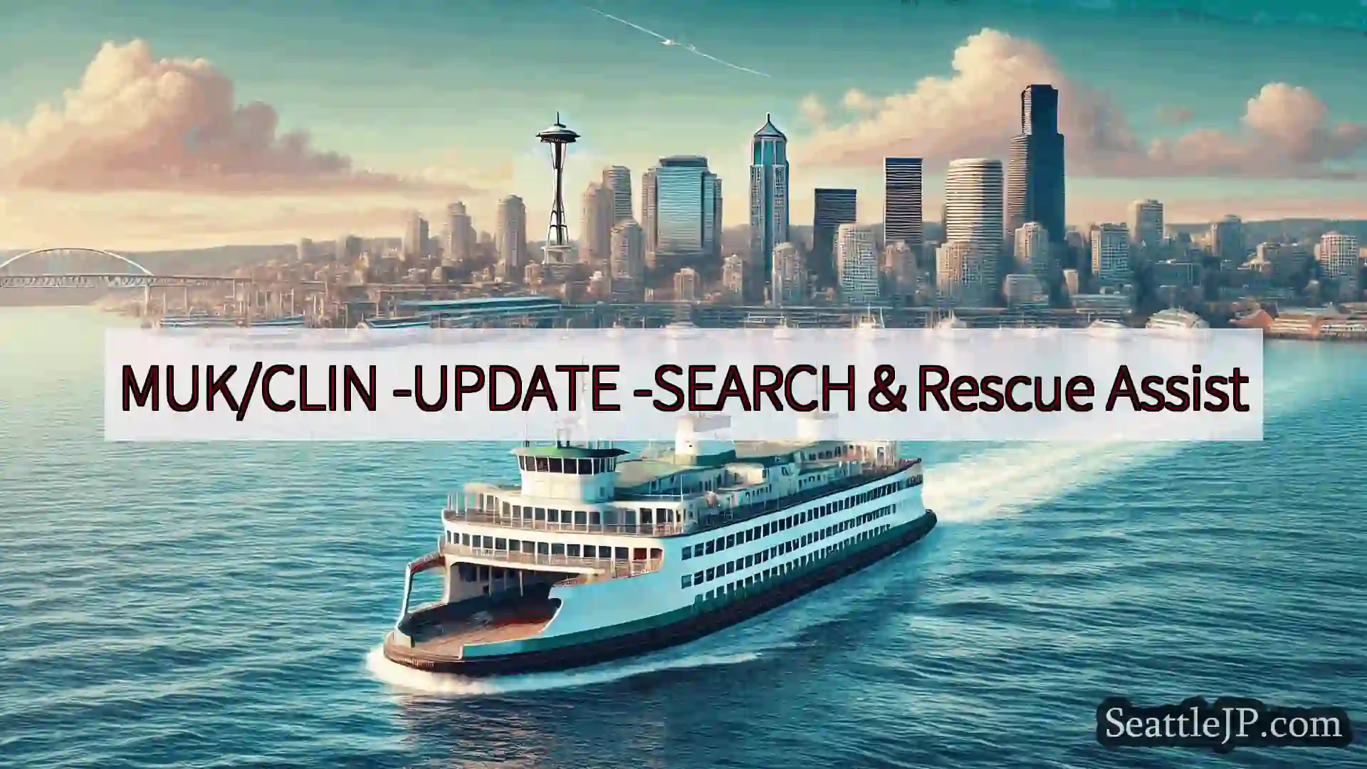 シアトルフェリーニュース MUK/CLIN -UPDATE -SEARCH＆Rescue
