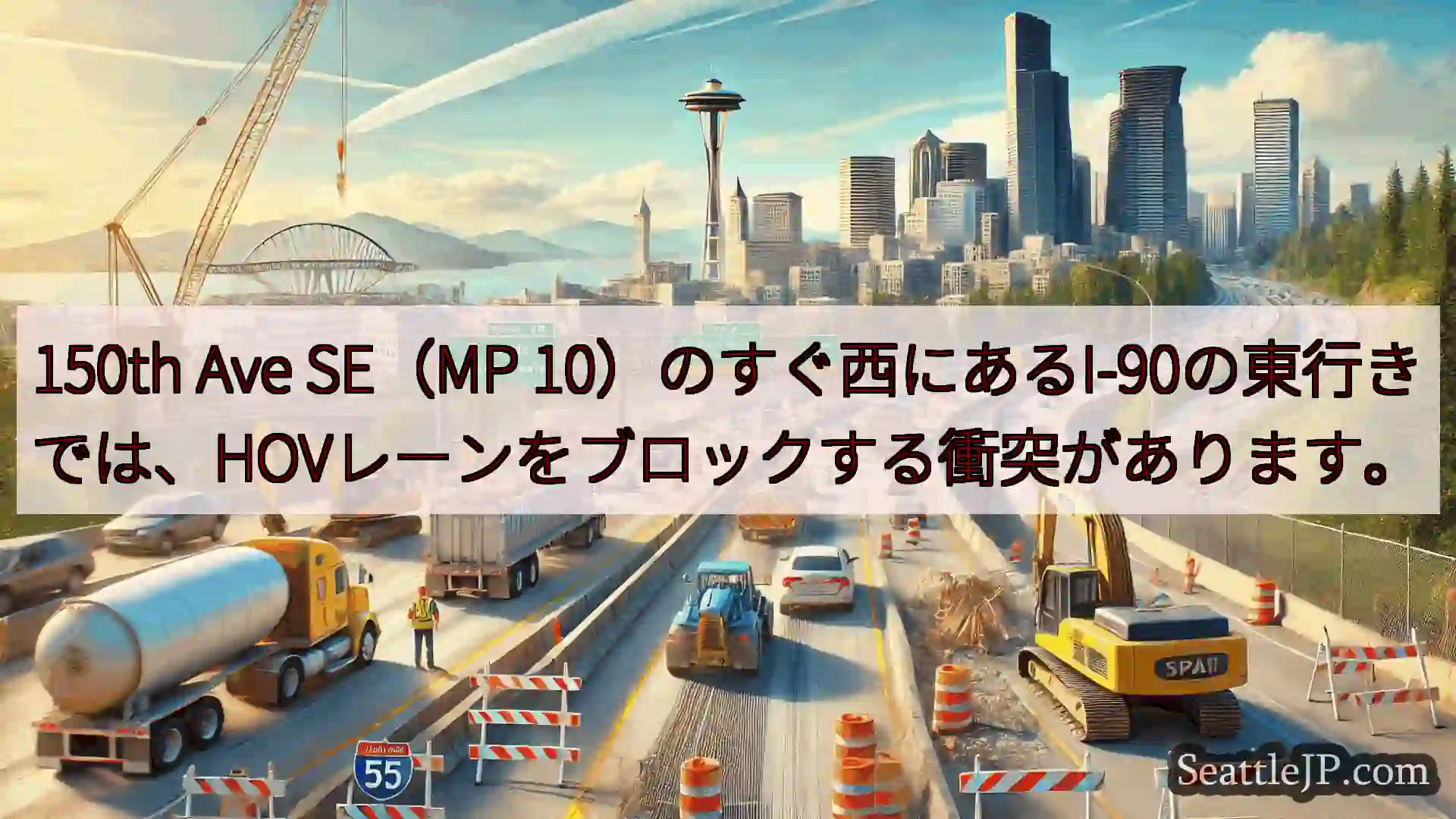 シアトル交通ニュース 150th Ave SE（MP