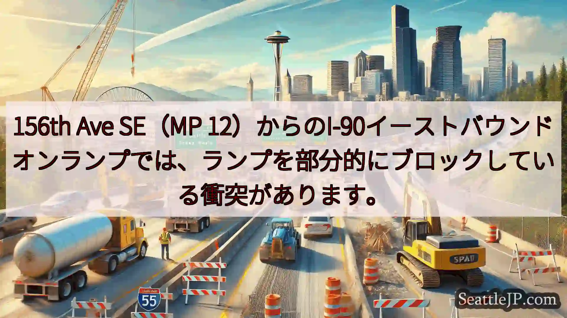 シアトル交通ニュース 156th Ave SE（MP
