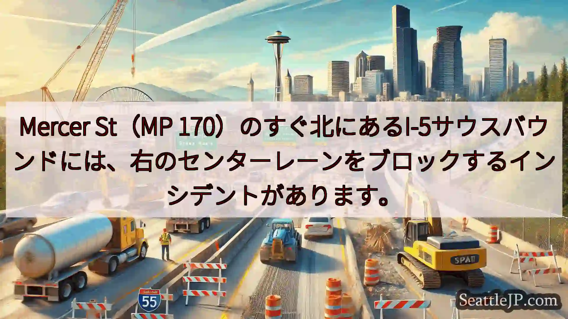 シアトル交通ニュース Mercer St（MP