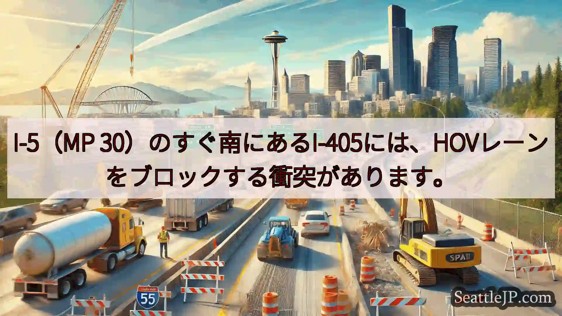 シアトル交通ニュース I-5（MP