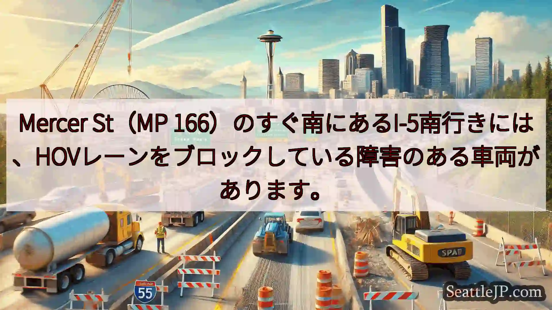 シアトル交通ニュース Mercer St（MP