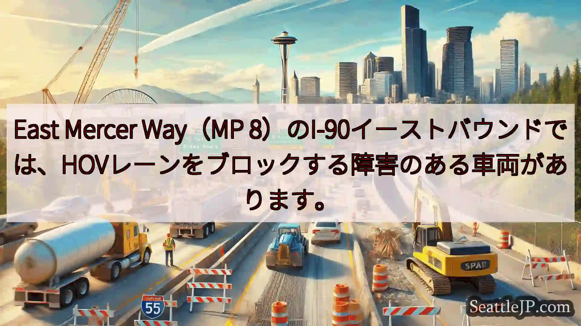 シアトル交通ニュース East Mercer Way（MP