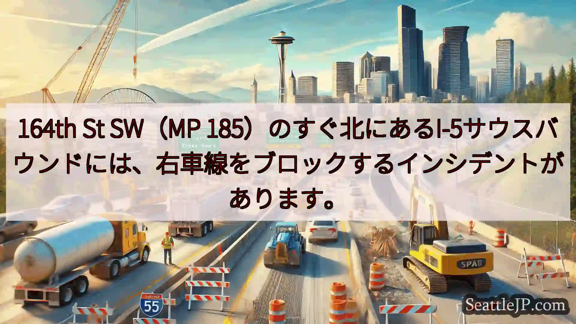 シアトル交通ニュース 164th St SW（MP