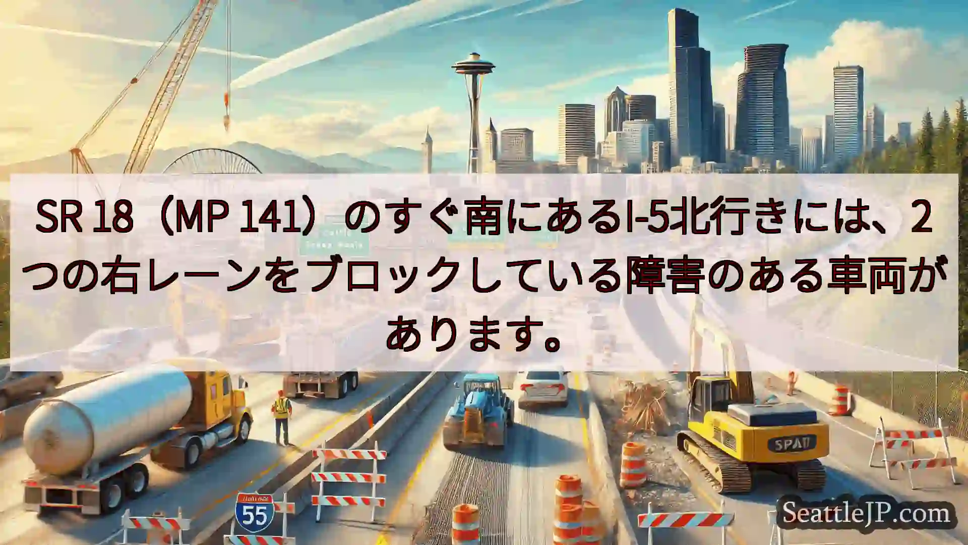 シアトル交通ニュース SR 18（MP