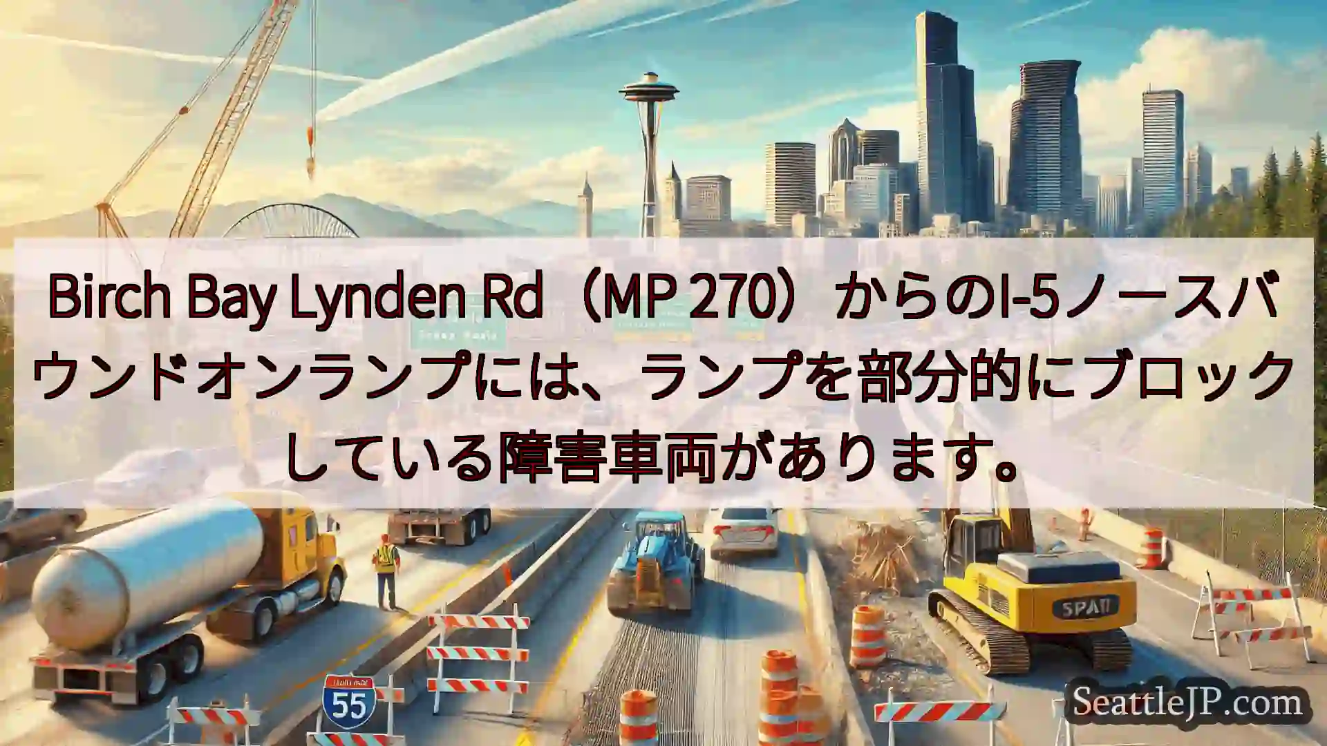 シアトル交通ニュース Birch Bay Lynden Rd（MP