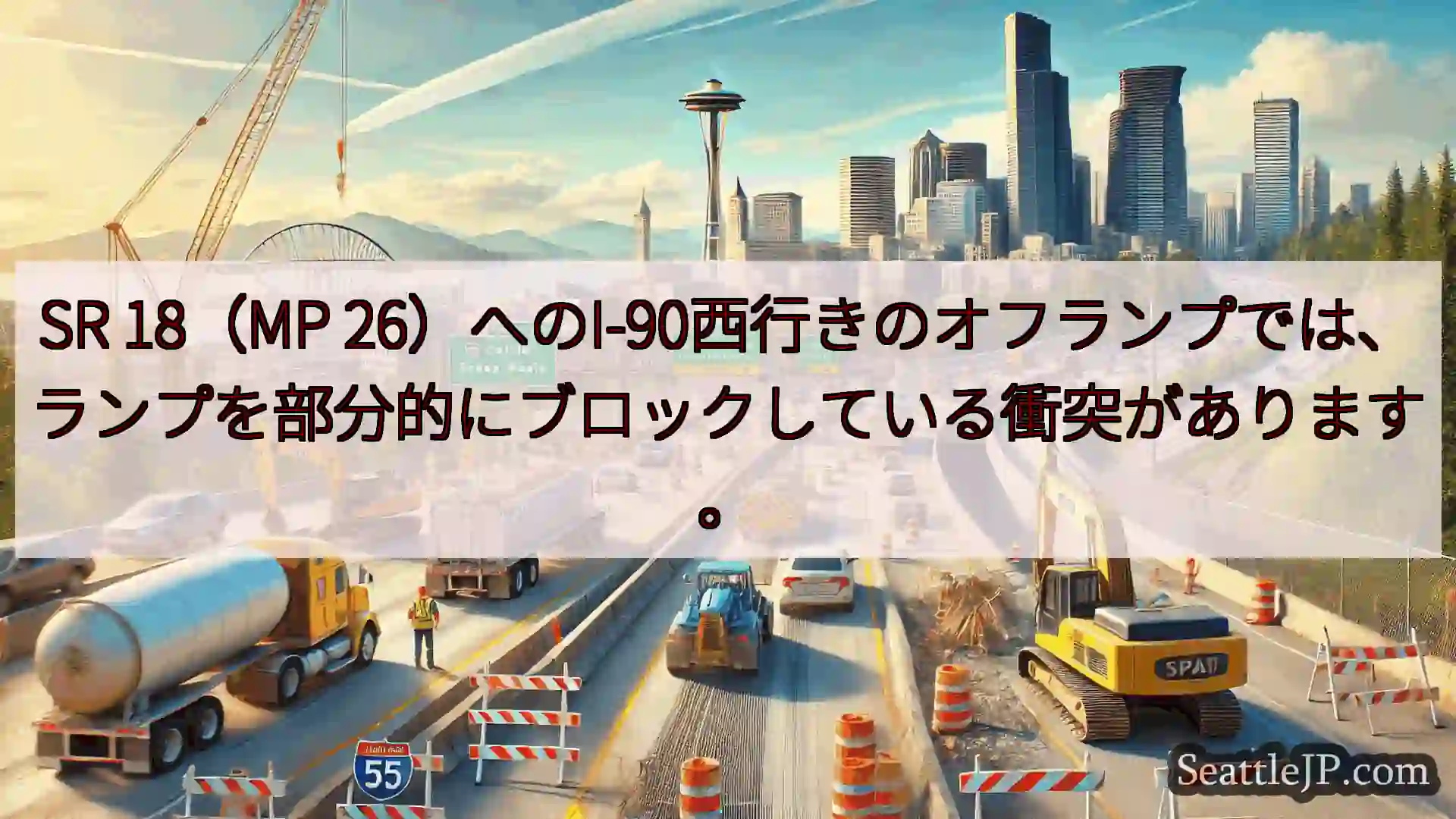 シアトル交通ニュース SR 18（MP