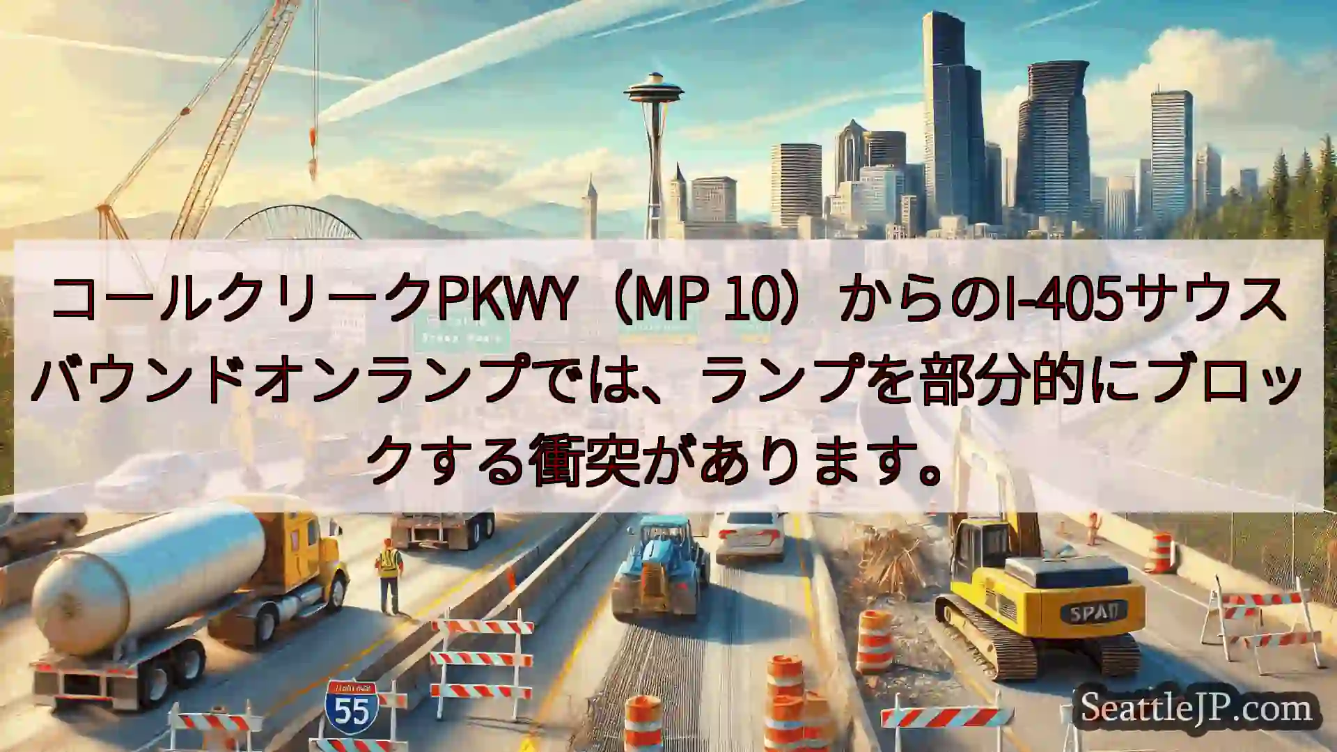 シアトル交通ニュース コールクリークPKWY（MP