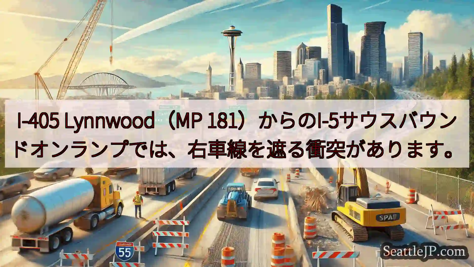 シアトル交通ニュース I-405 Lynnwood（MP