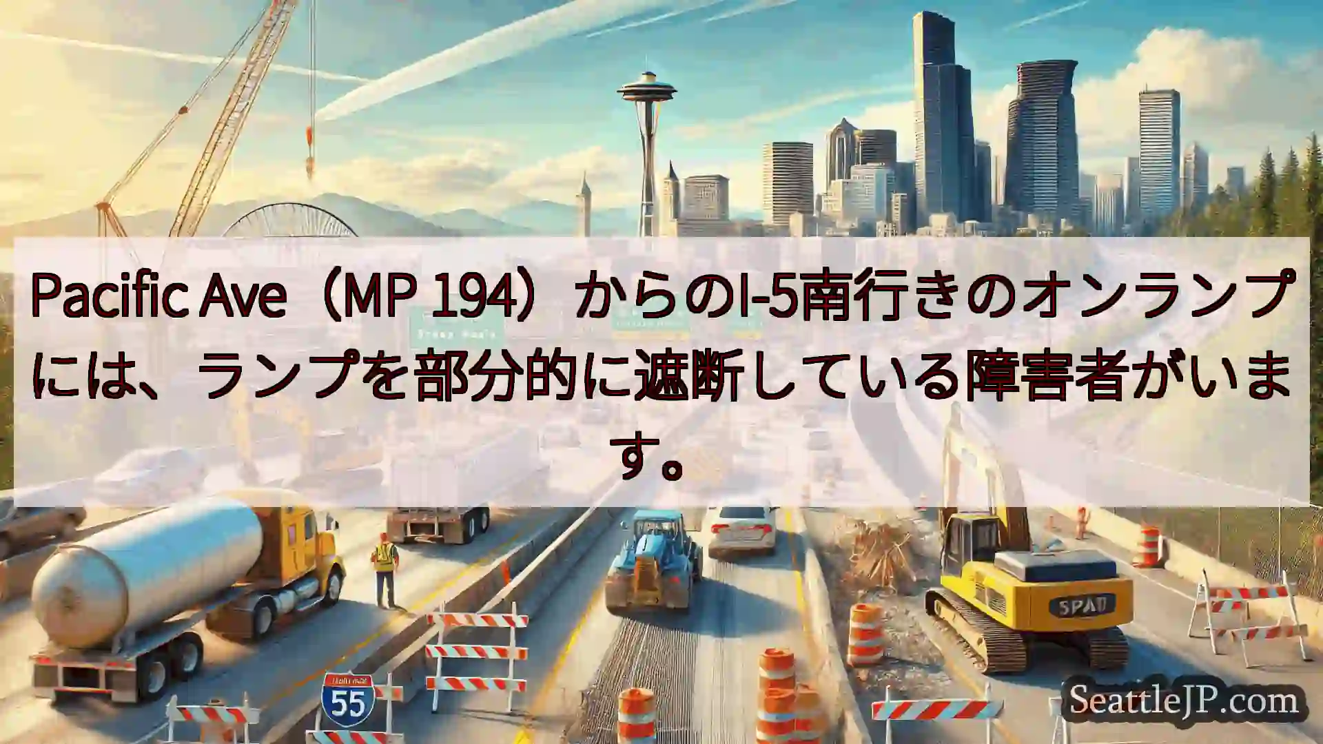 シアトル交通ニュース Pacific Ave（MP