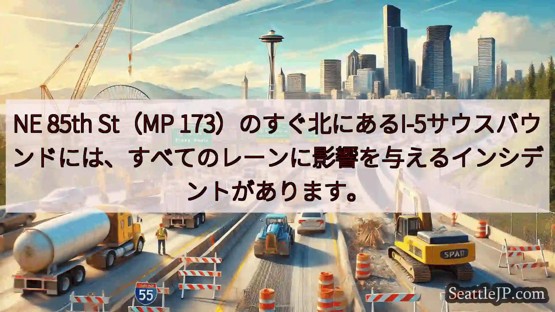 シアトル交通ニュース NE 85th St（MP