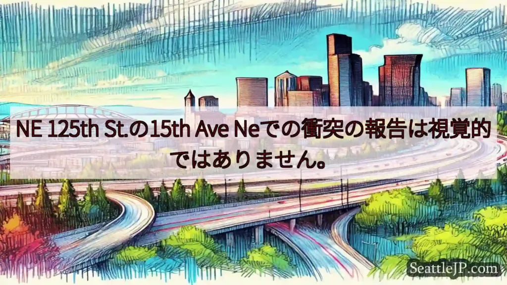 シアトル交通ニュース NE 125th St.の15th Ave