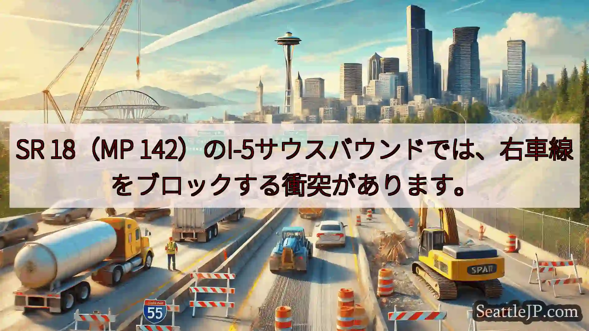 シアトル交通ニュース SR 18（MP