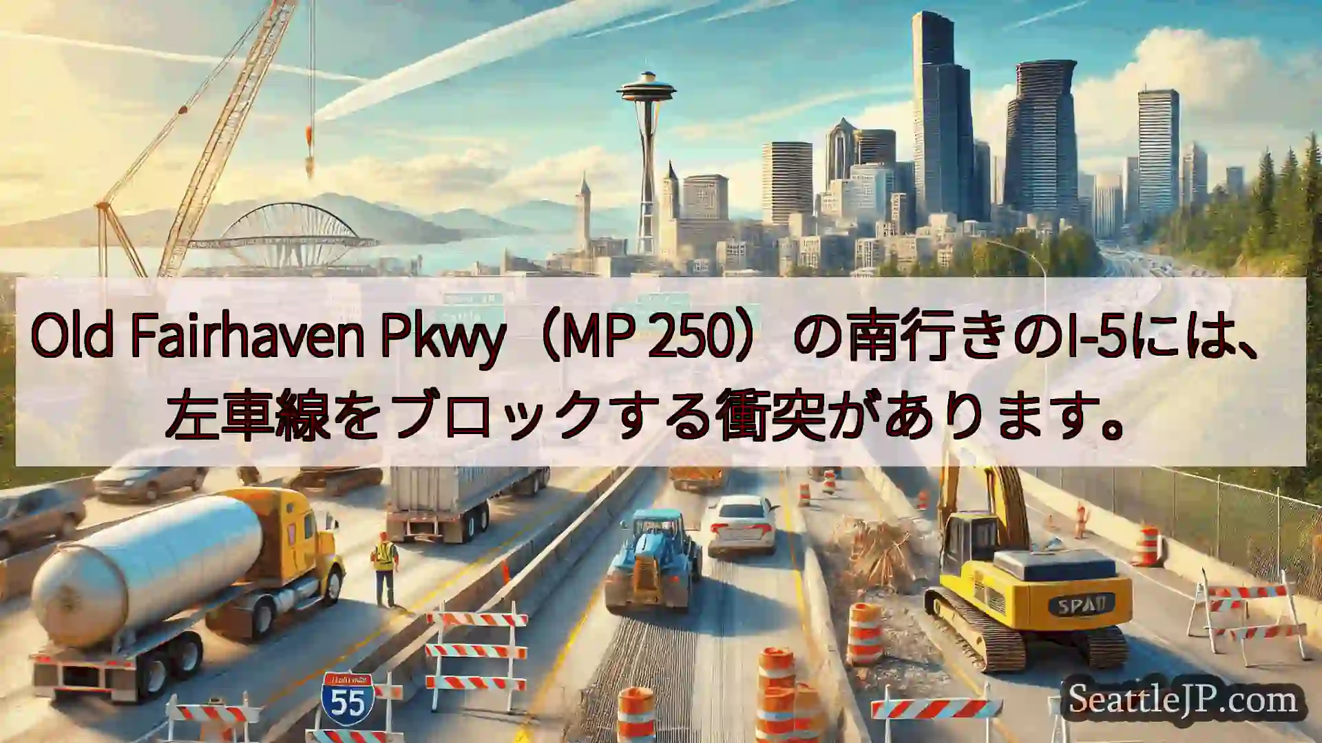シアトル交通ニュース Old Fairhaven Pkwy（MP