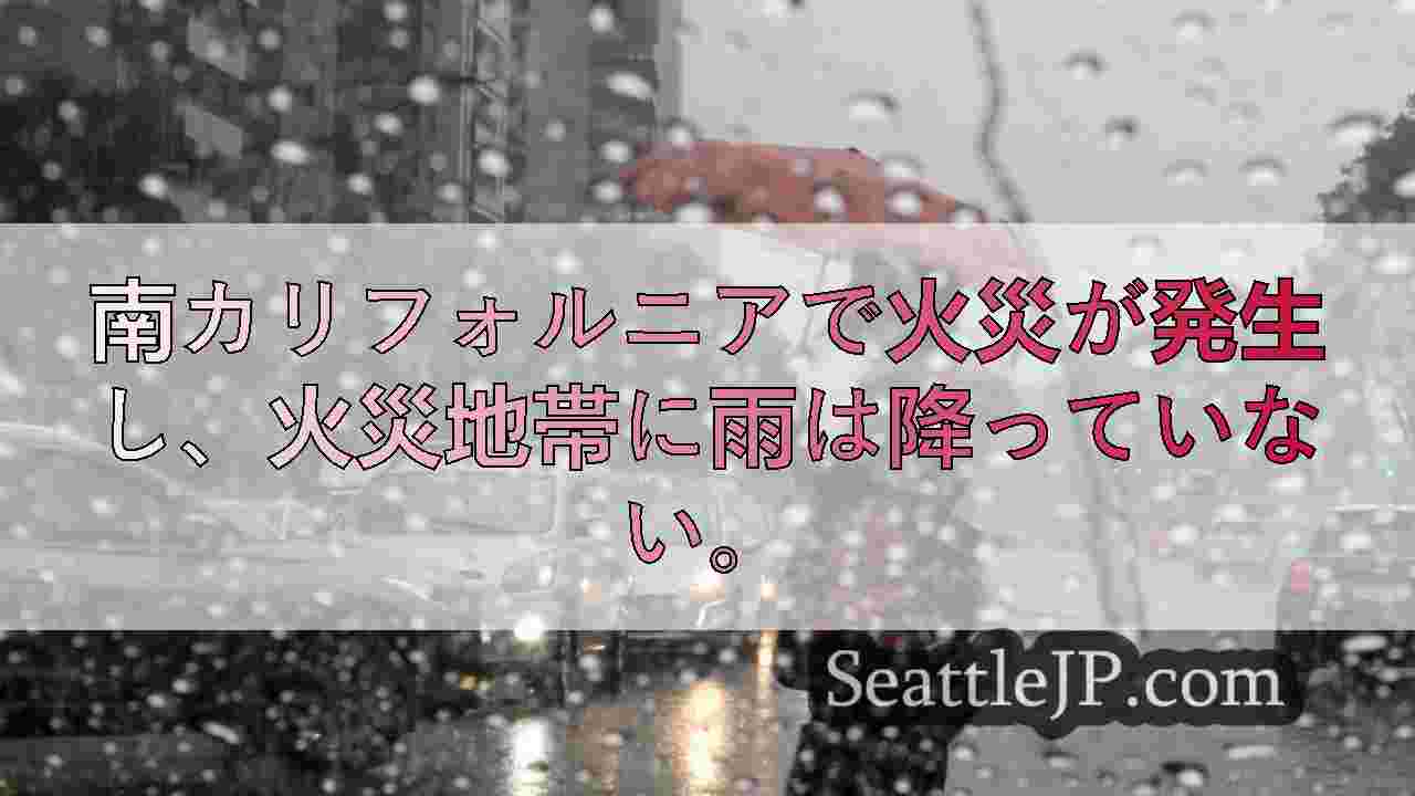 ワシントン州西部では1月下旬に気温が下がり、降水量は混じる。