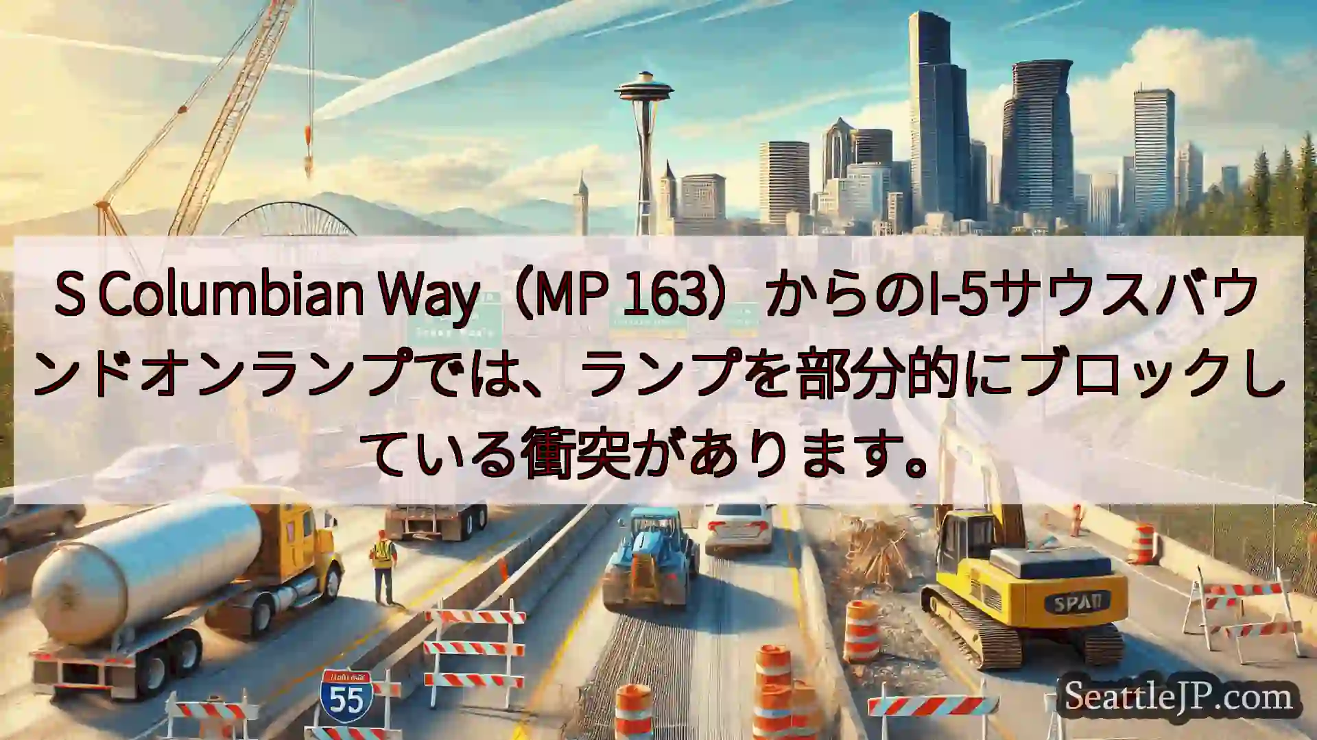 シアトル交通ニュース S Columbian Way（MP