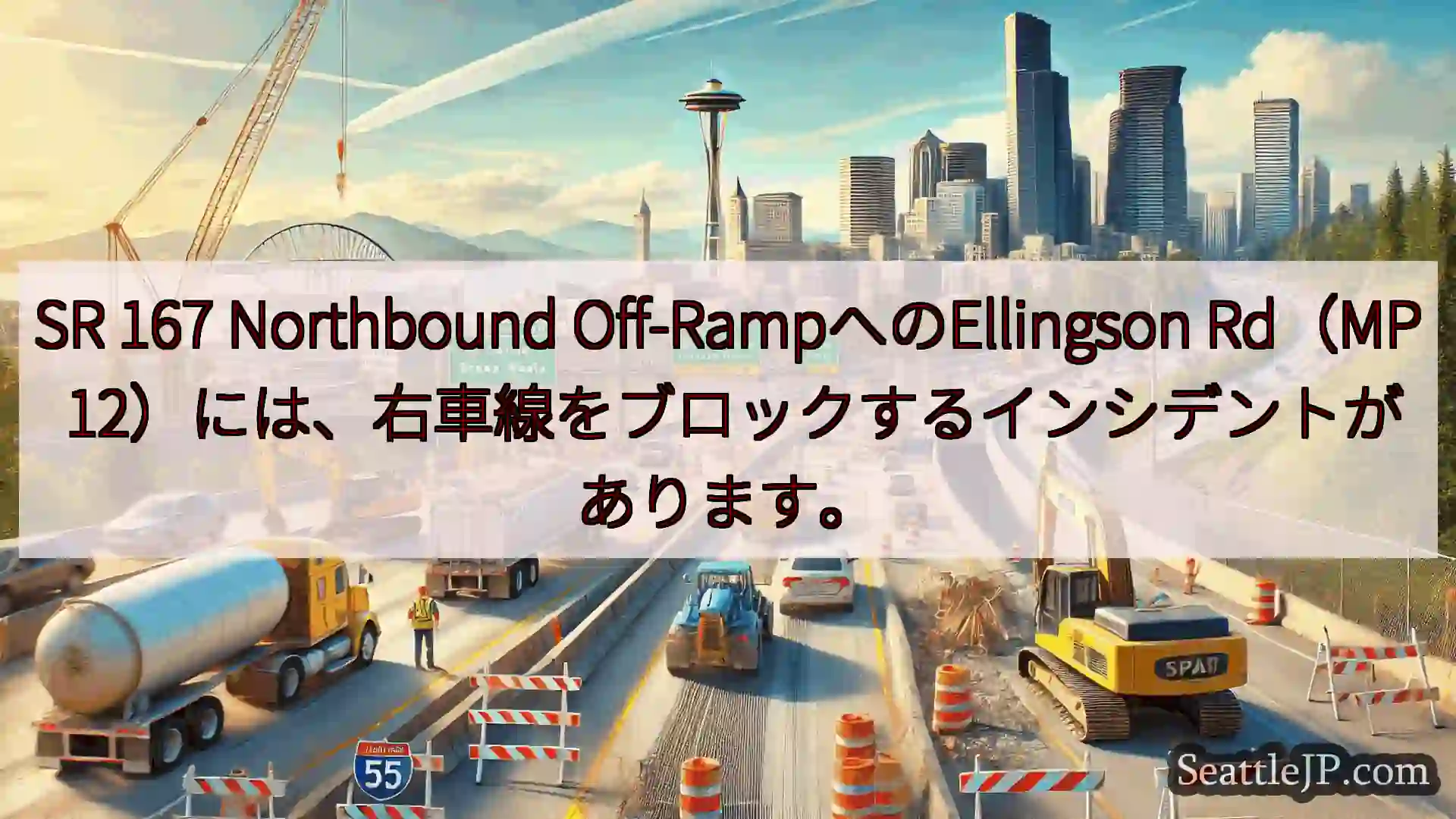 シアトル交通ニュース SR 167 Northbound