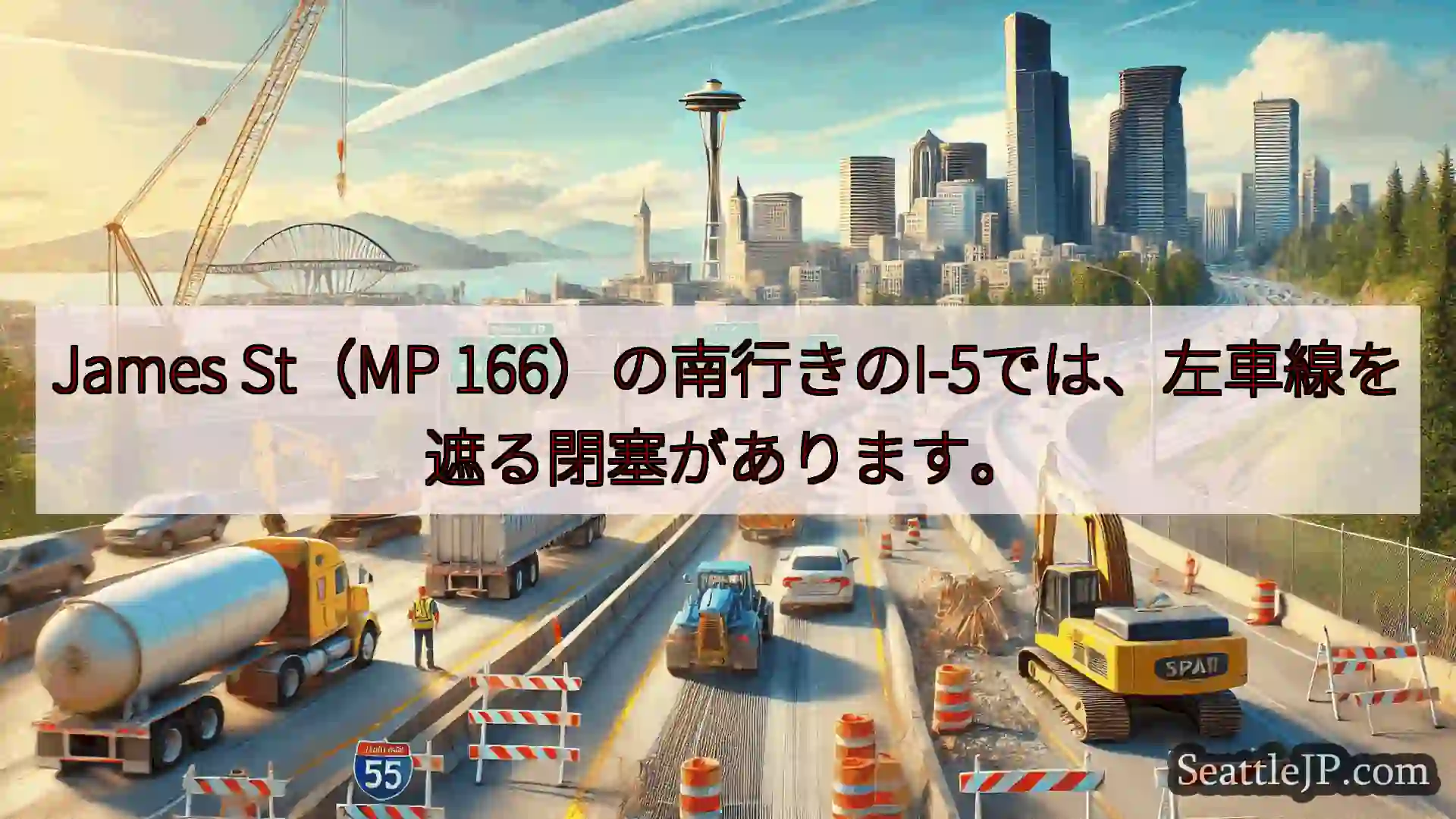 シアトル交通ニュース James St（MP