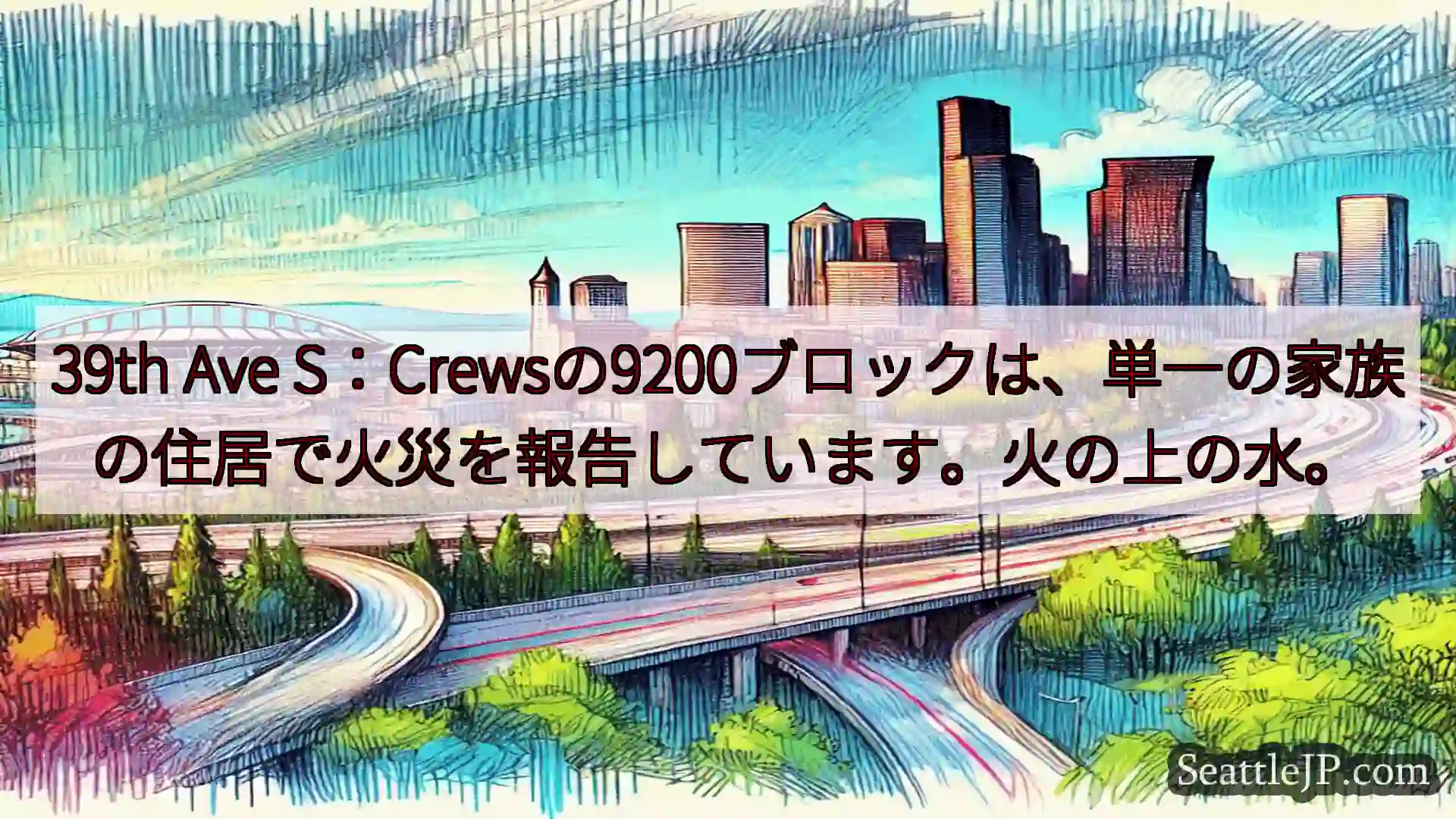 シアトル交通ニュース 39th Ave