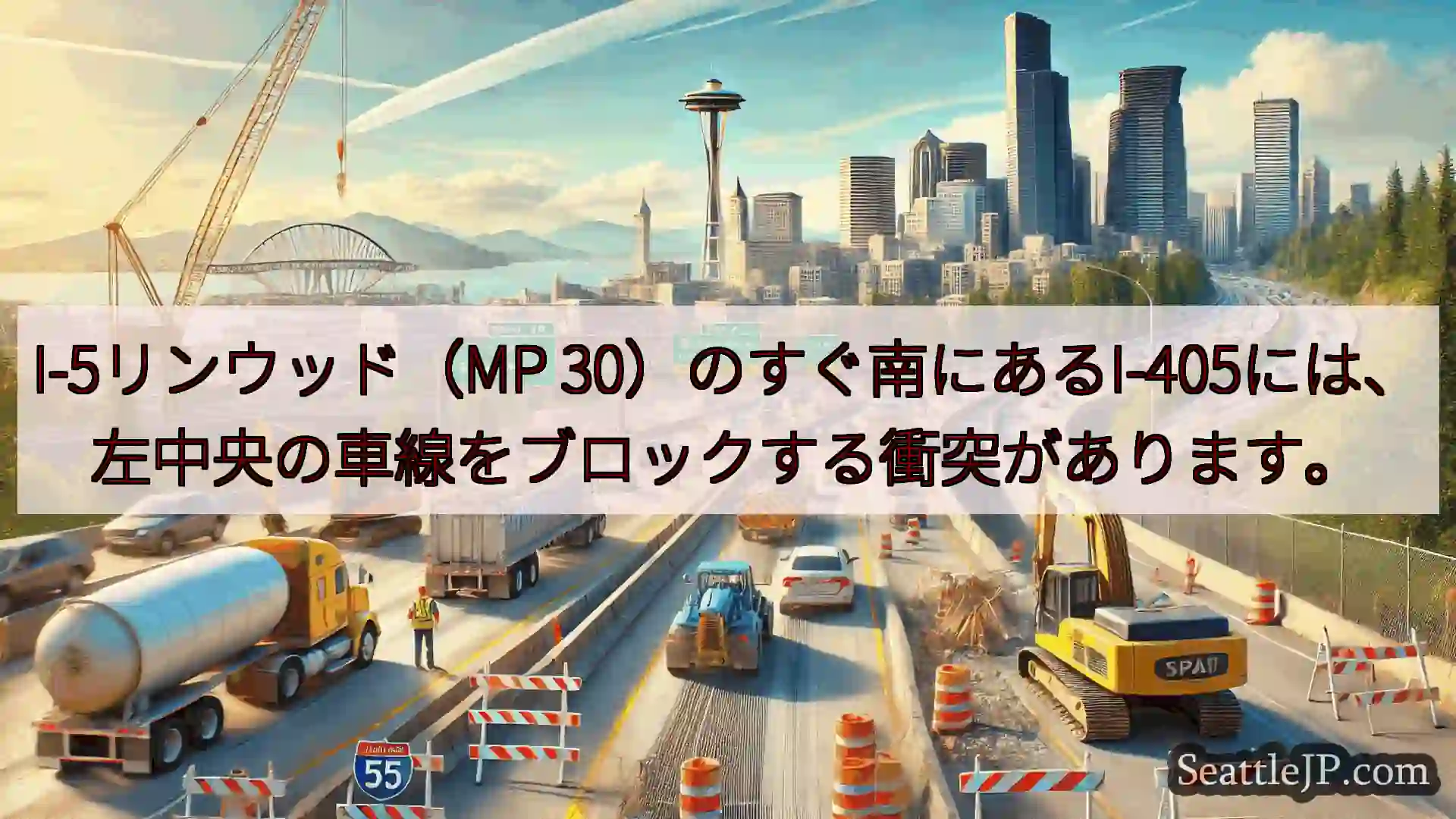 シアトル交通ニュース I-5リンウッド（MP