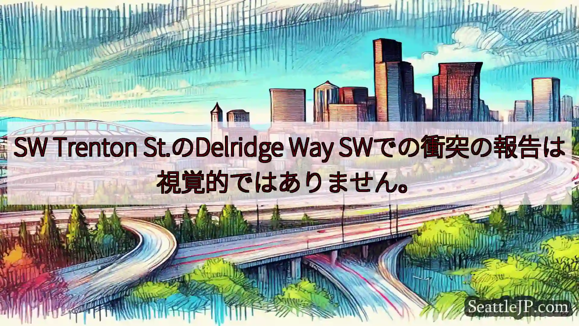 シアトル交通ニュース SW Trenton St.のDelridge Way