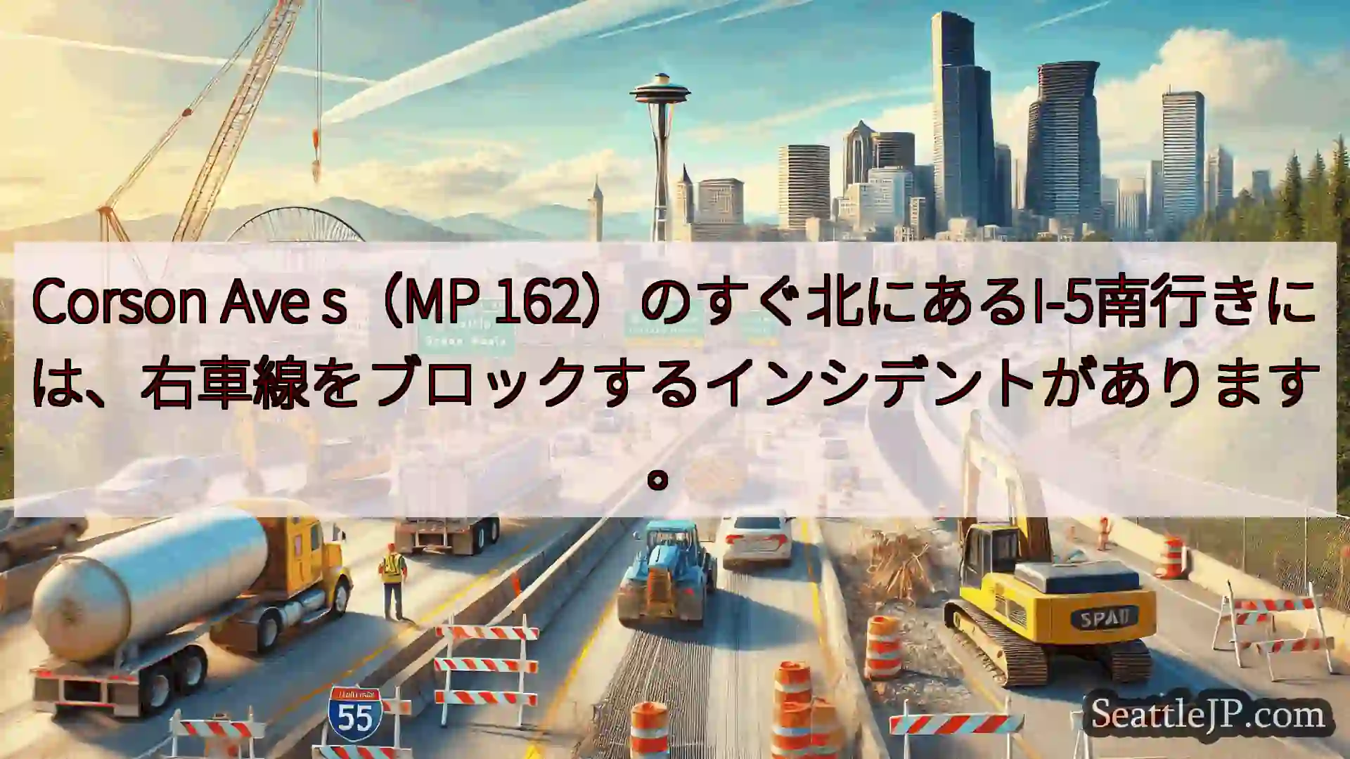 シアトル交通ニュース Corson Ave s（MP