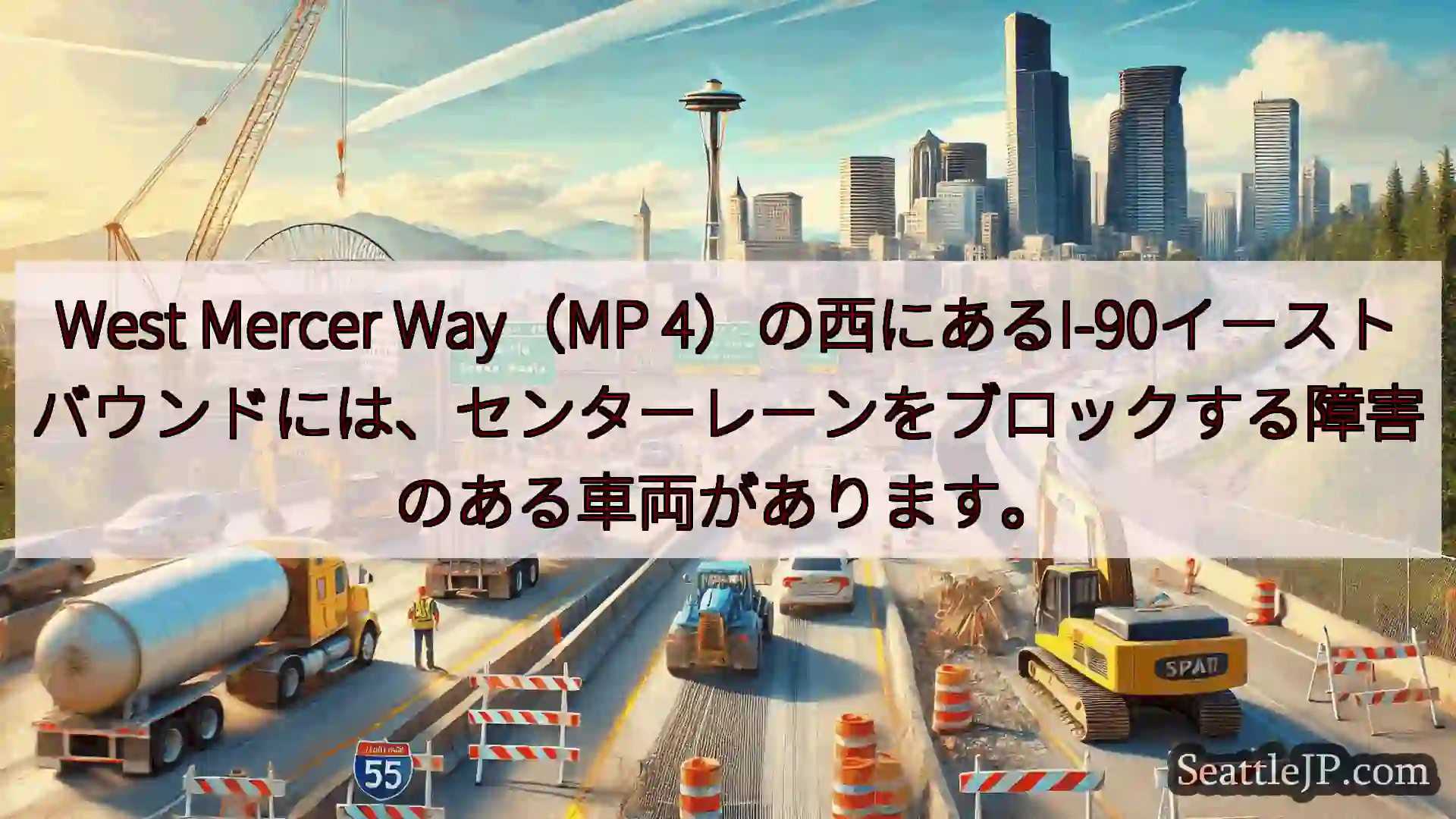 シアトル交通ニュース West Mercer Way（MP