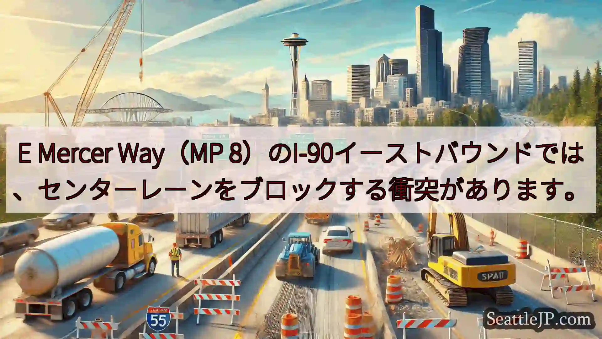 シアトル交通ニュース E Mercer Way（MP