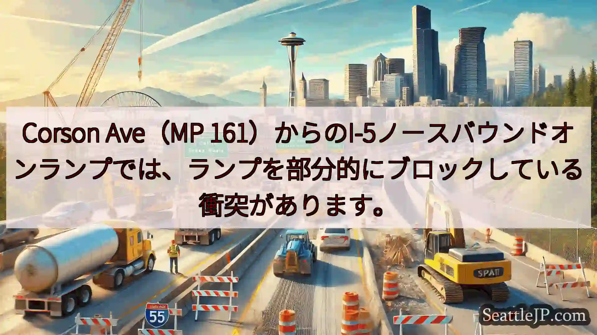 シアトル交通ニュース Corson Ave（MP