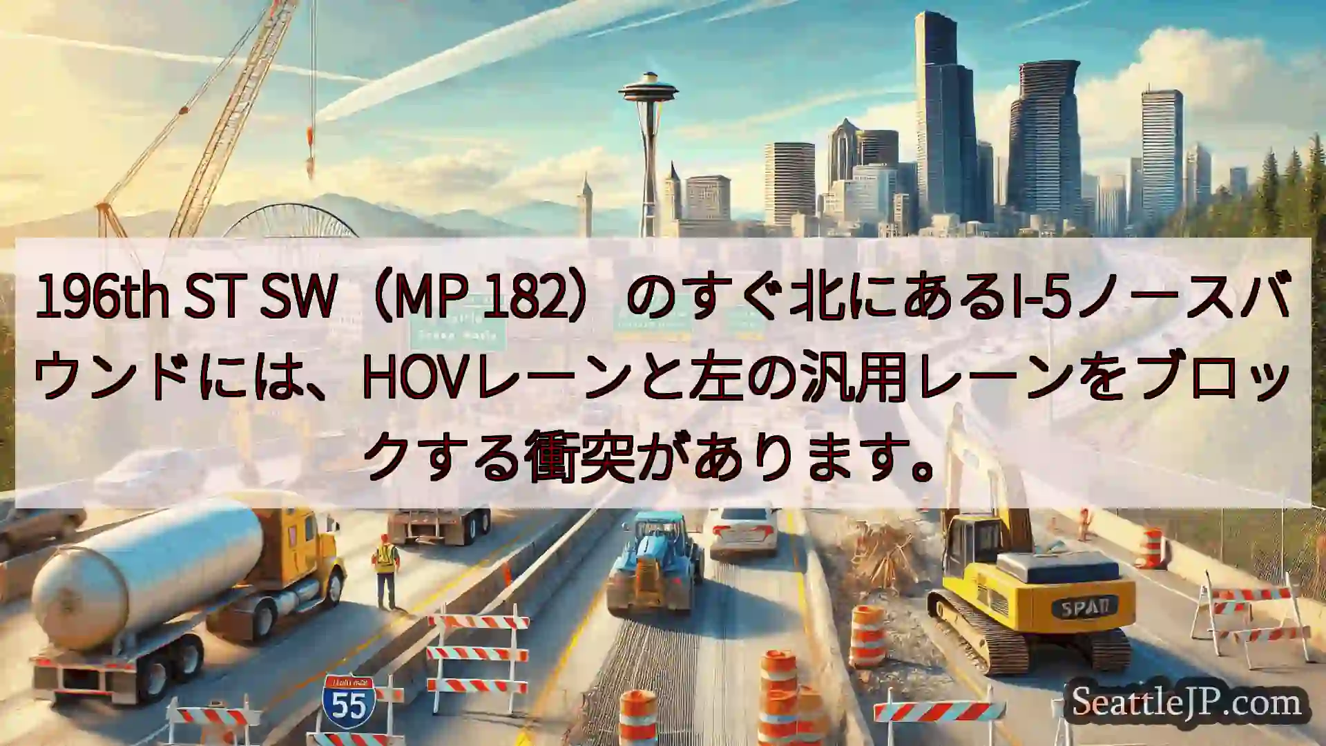 シアトル交通ニュース 196th ST SW（MP