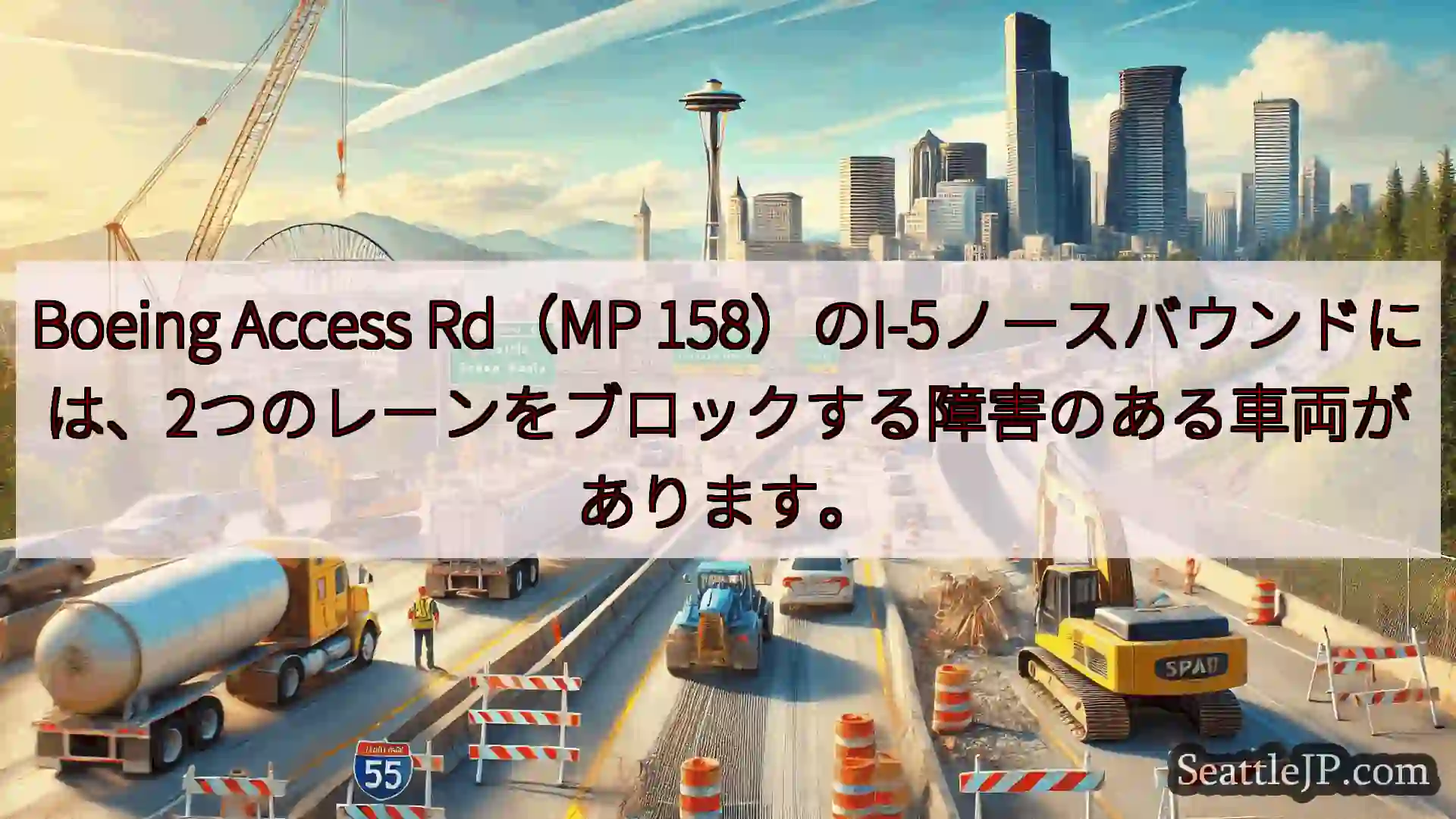シアトル交通ニュース Boeing Access Rd（MP