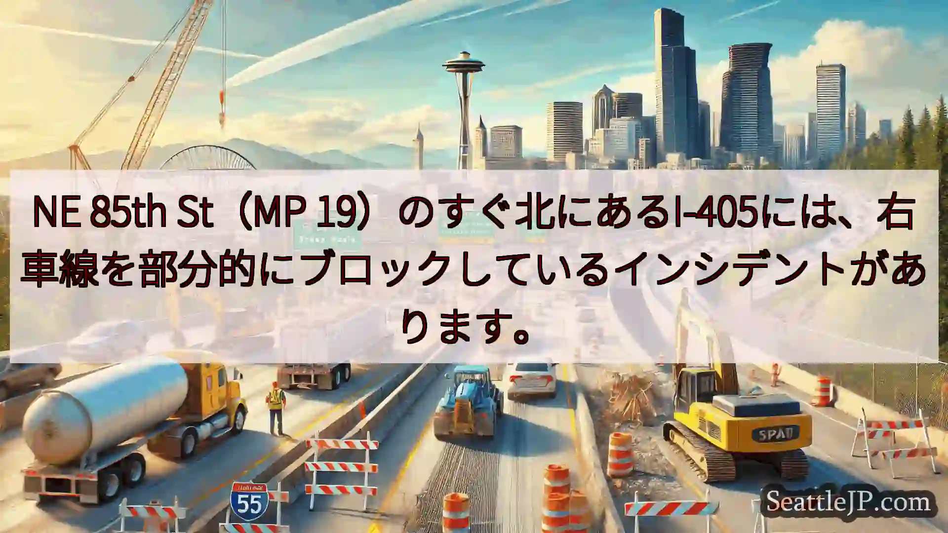 シアトル交通ニュース NE 85th St（MP
