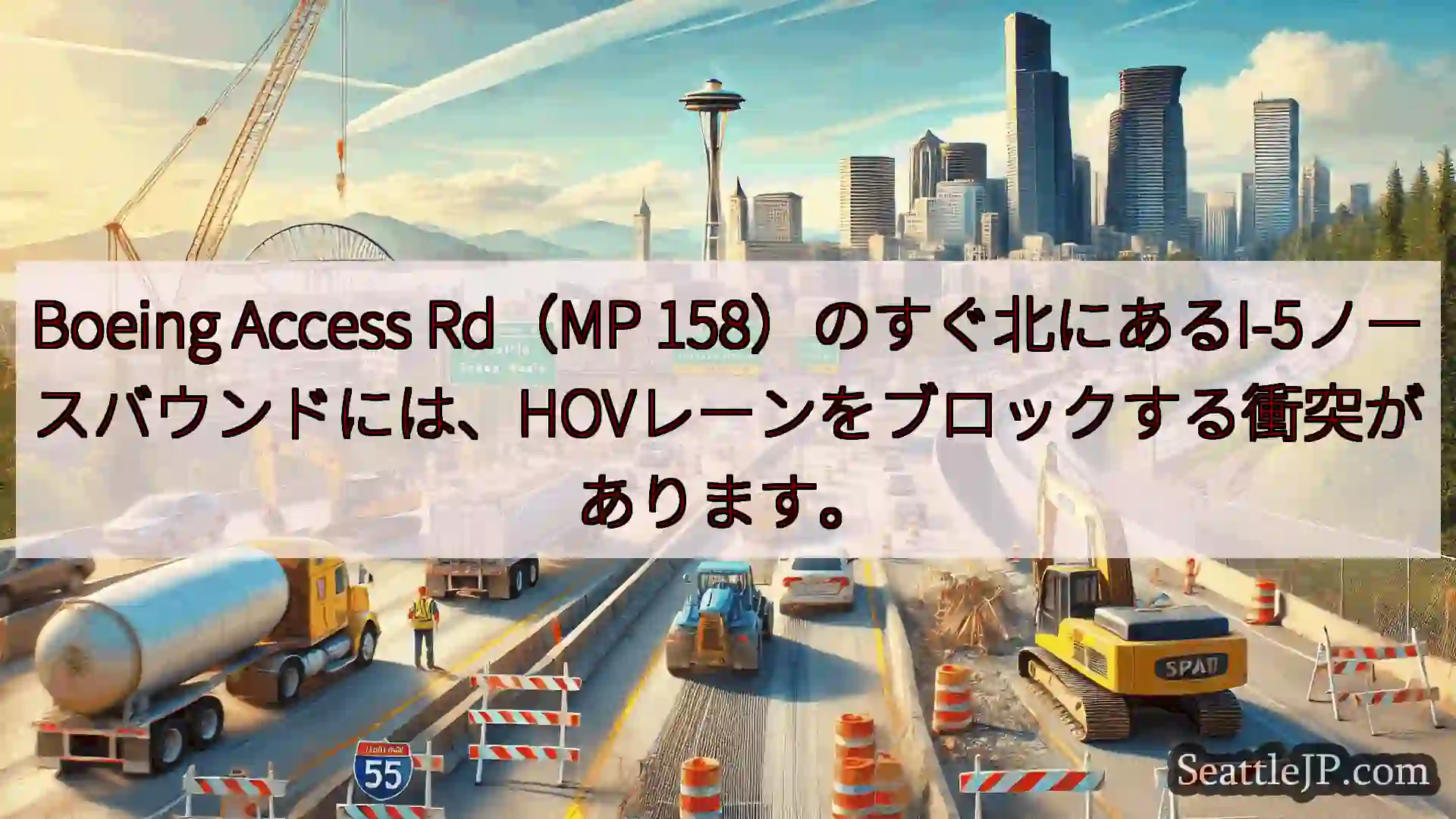 シアトル交通ニュース Boeing Access Rd（MP