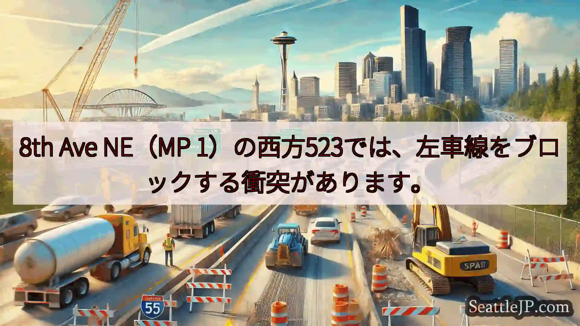 シアトル交通ニュース 8th Ave NE（MP